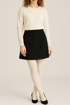 Baumwollstrumpfhosen für Damen – Klassische Farben, reguläre Größen