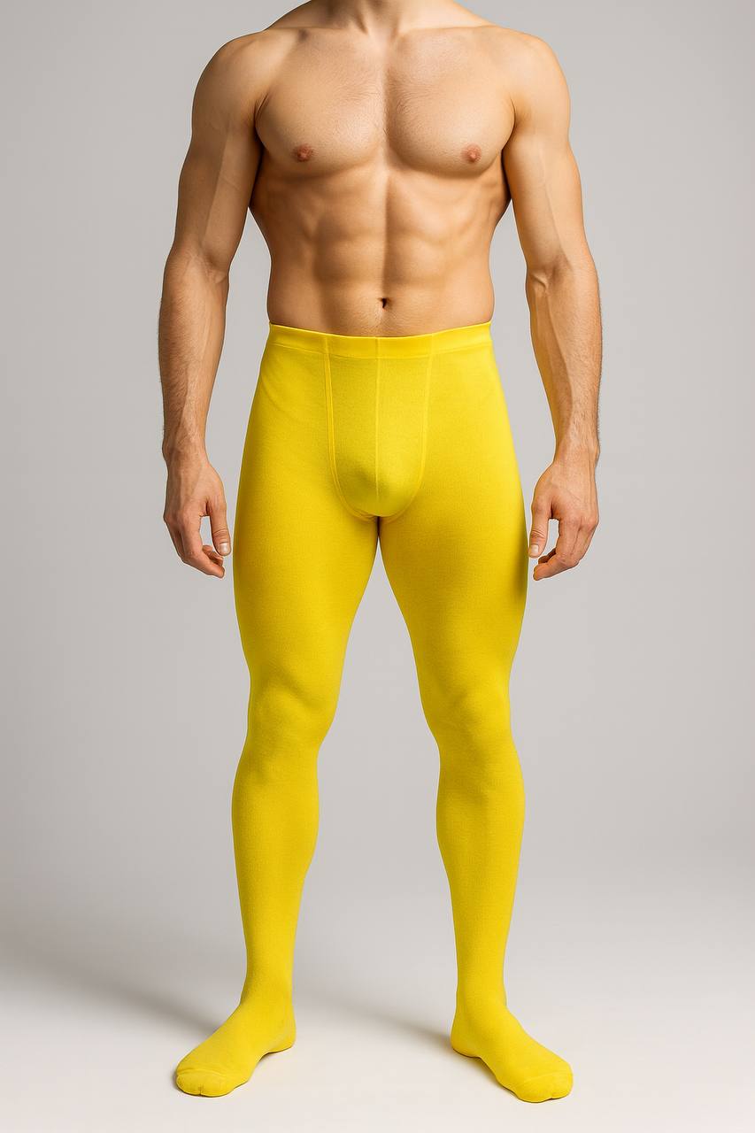 Pure Toned Men’s Cotton Tights