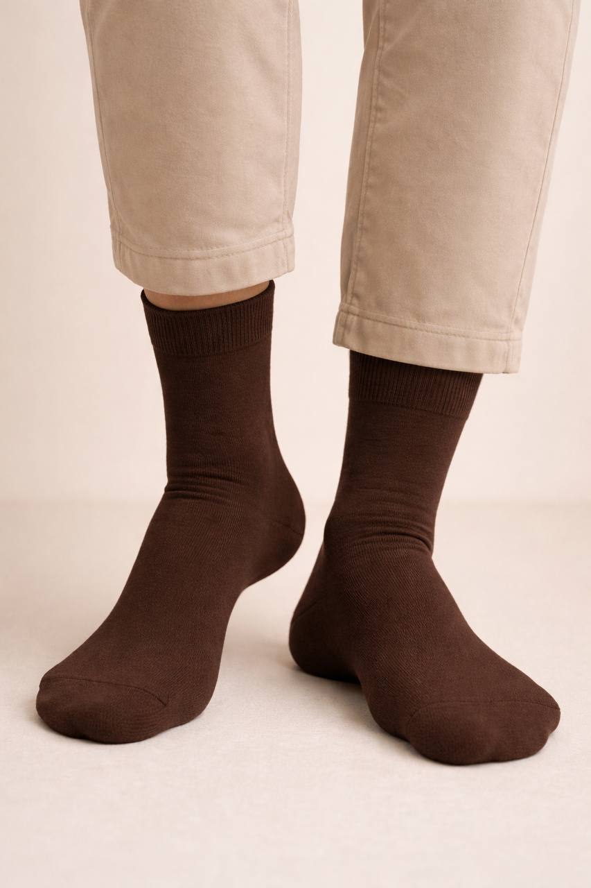 Men's Casual Socks 3-Pack - Red Colors