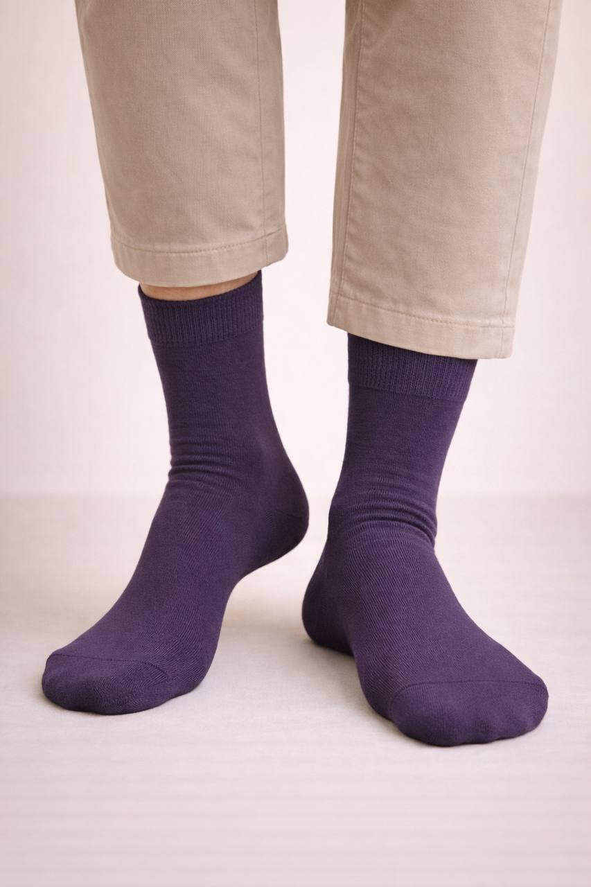 Men's Casual Socks 3-Pack - Classic Colors