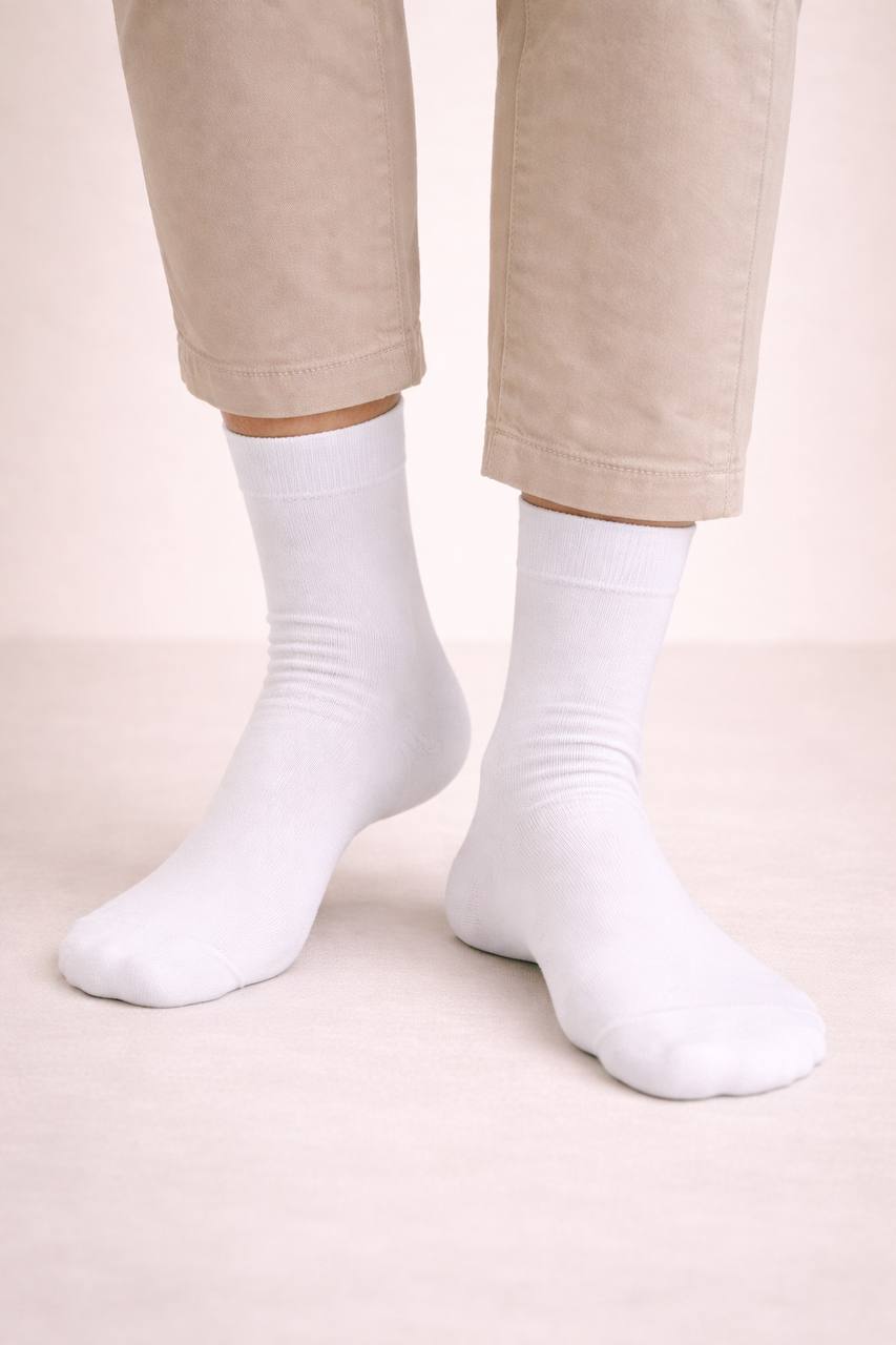 Men's Casual Socks 3-Pack - Classic Colors