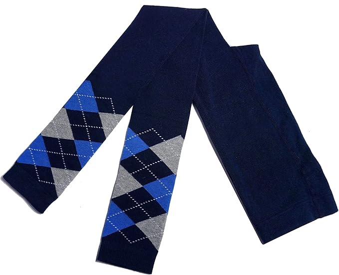 Leggings for Kids - Midnight Argyle