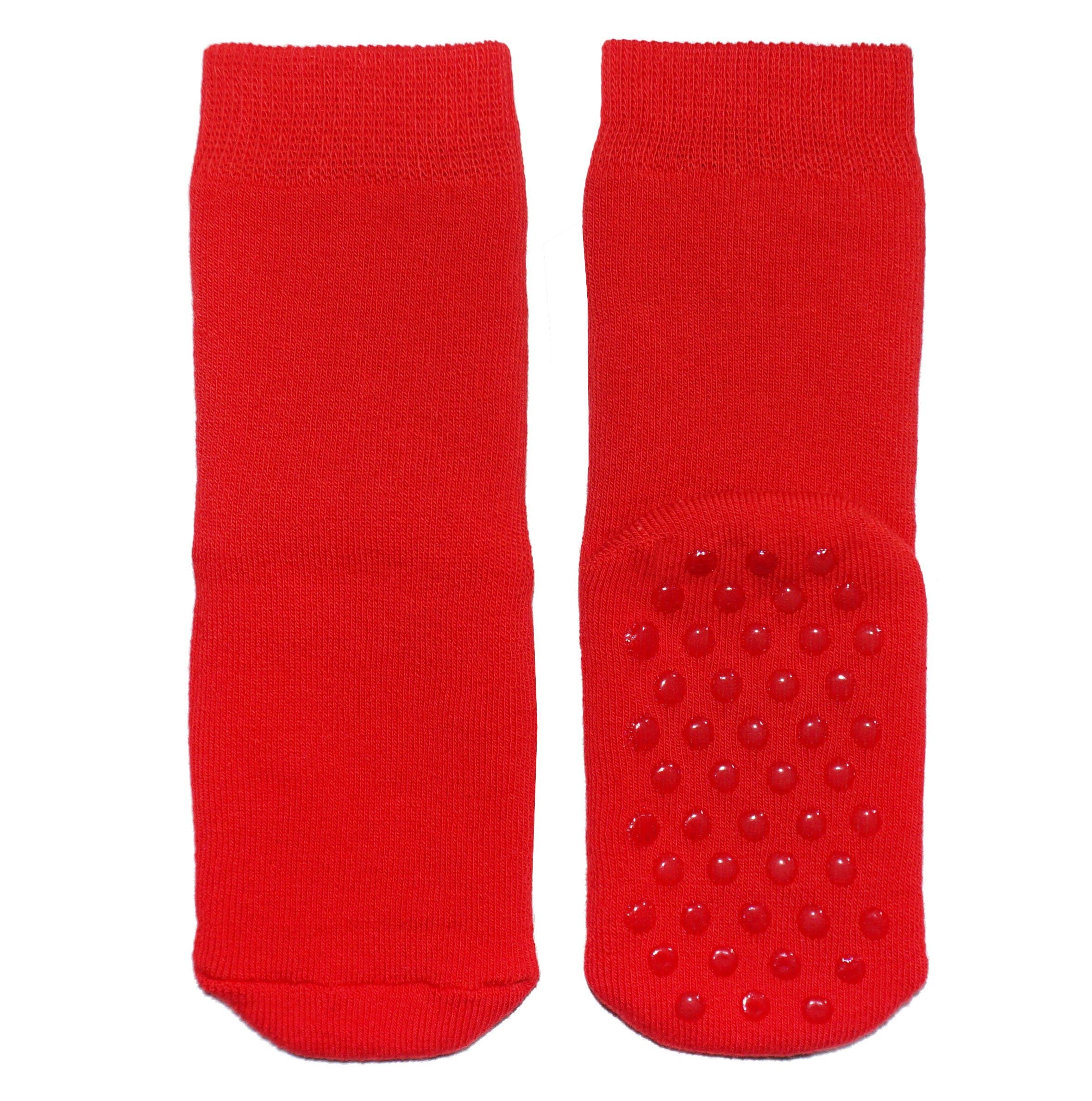 Kids Anti-Slip Socks - Pure Colors - GripDots