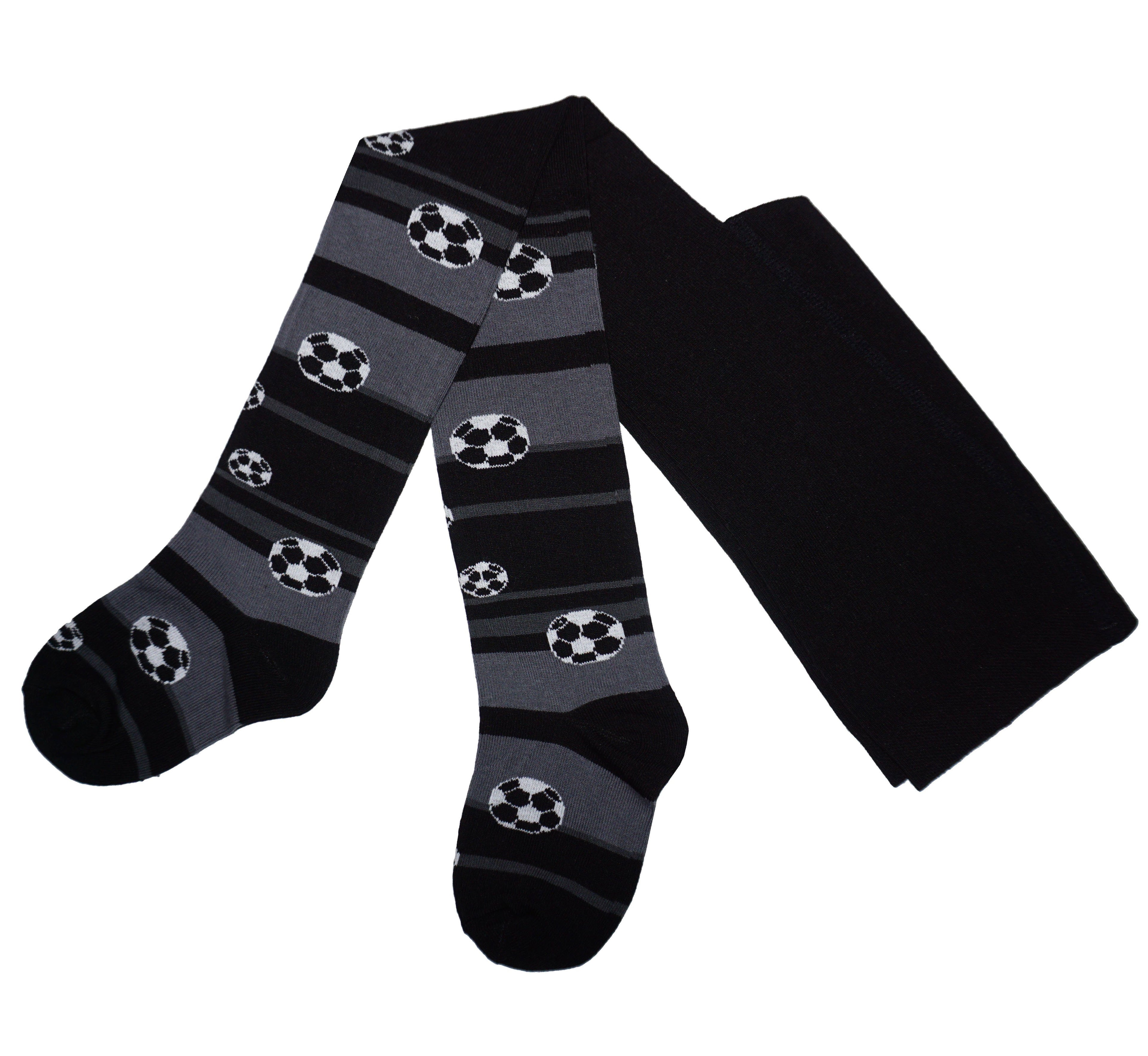 Boys Cotton Tights - Football Stars