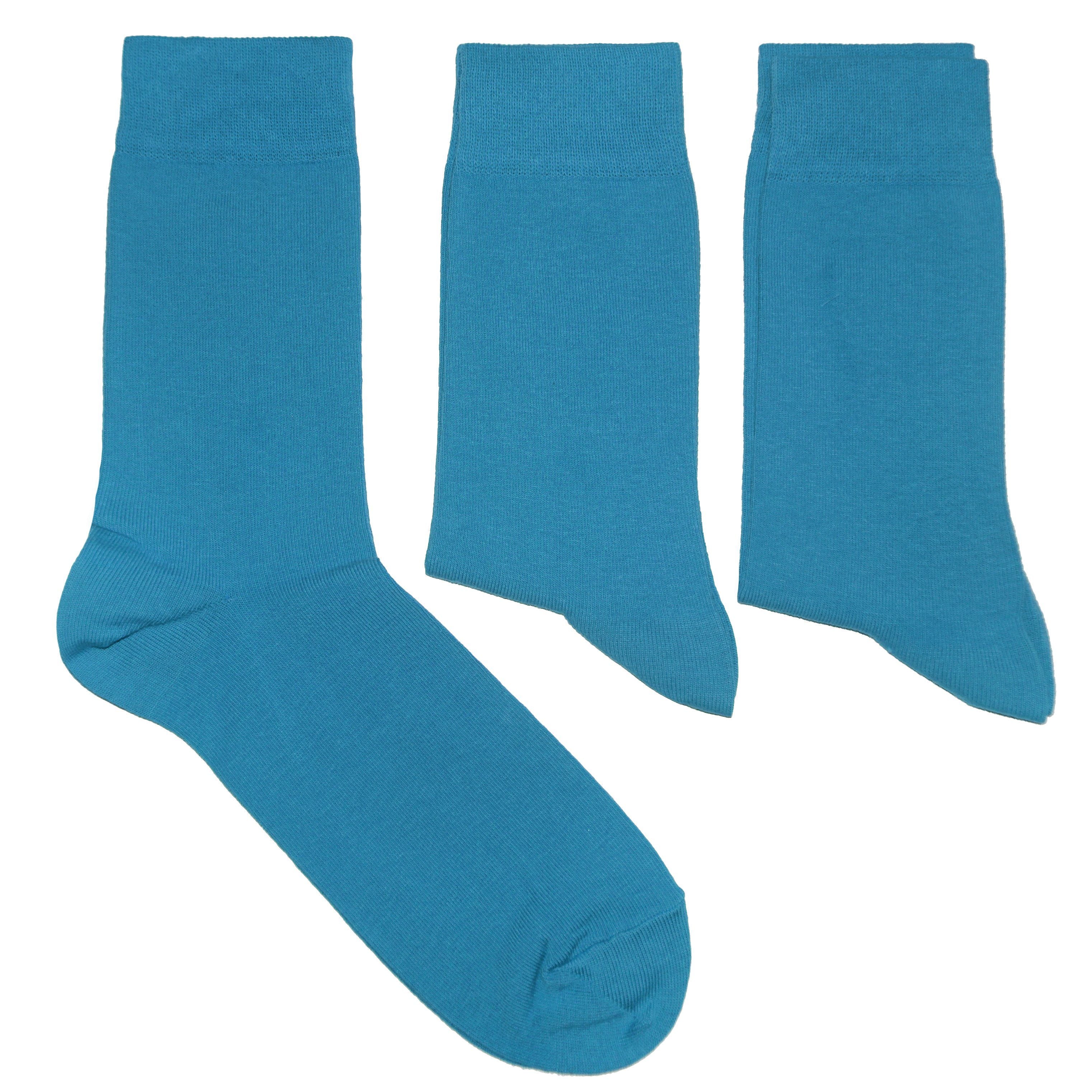 Men's Casual Socks 3-Pack - Ocean Colors