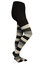 Women's Cotton Tights - Urban Stripes