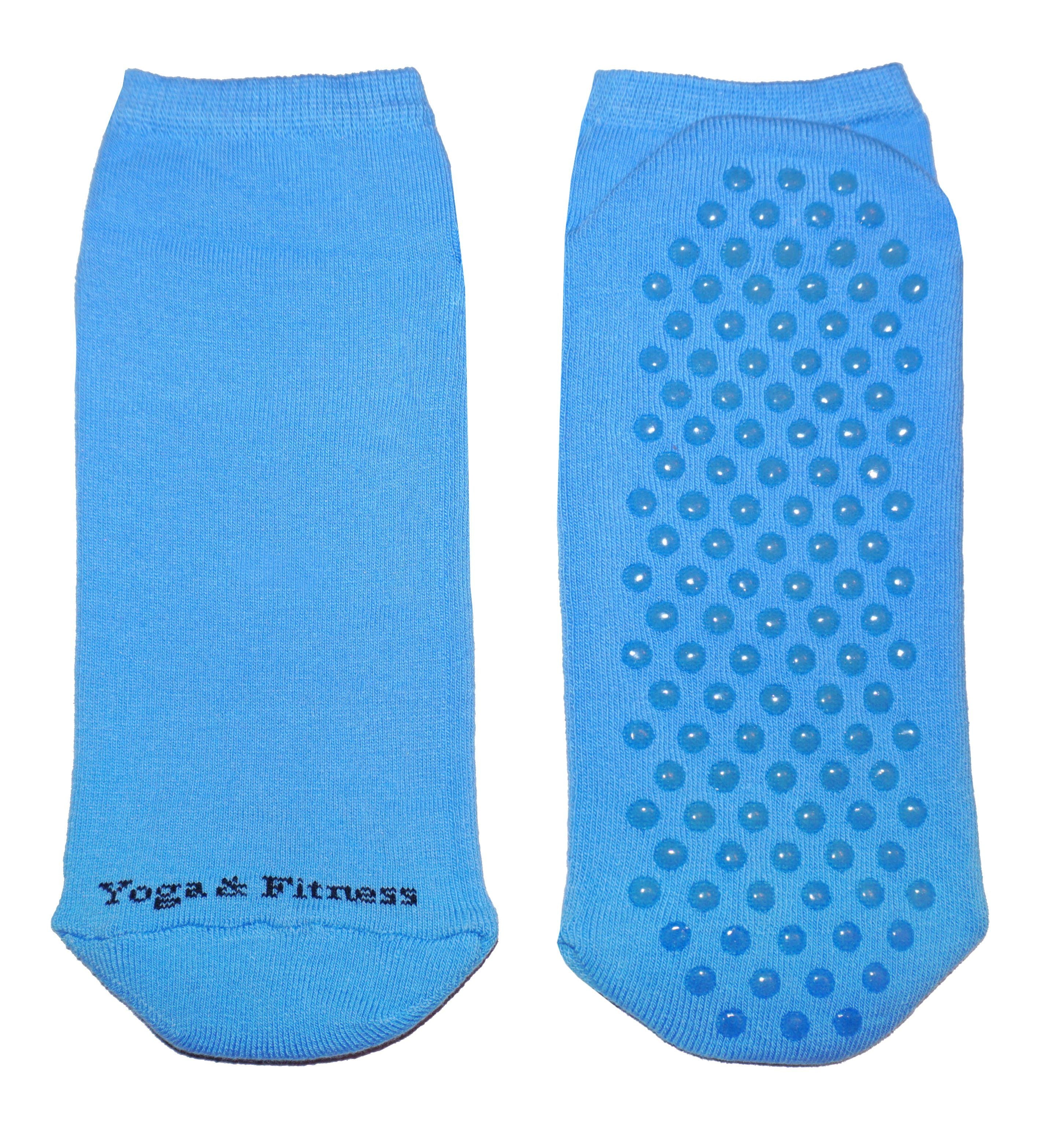 Men’s Anti-Slip Sports Socks with ABS Grips – Yoga & Fitness Cotton Socks