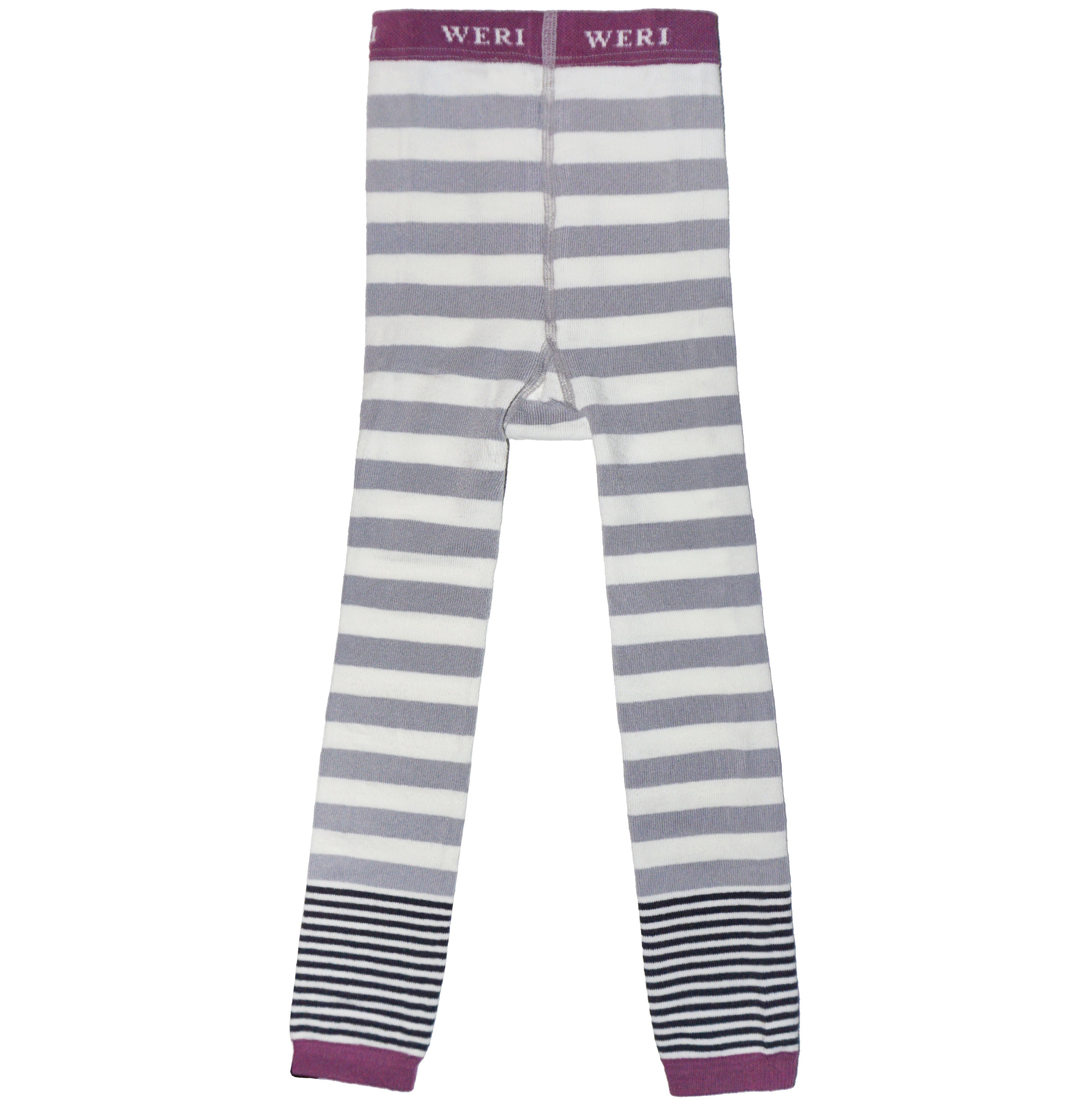 Leggings for Girls Lavender Stripes