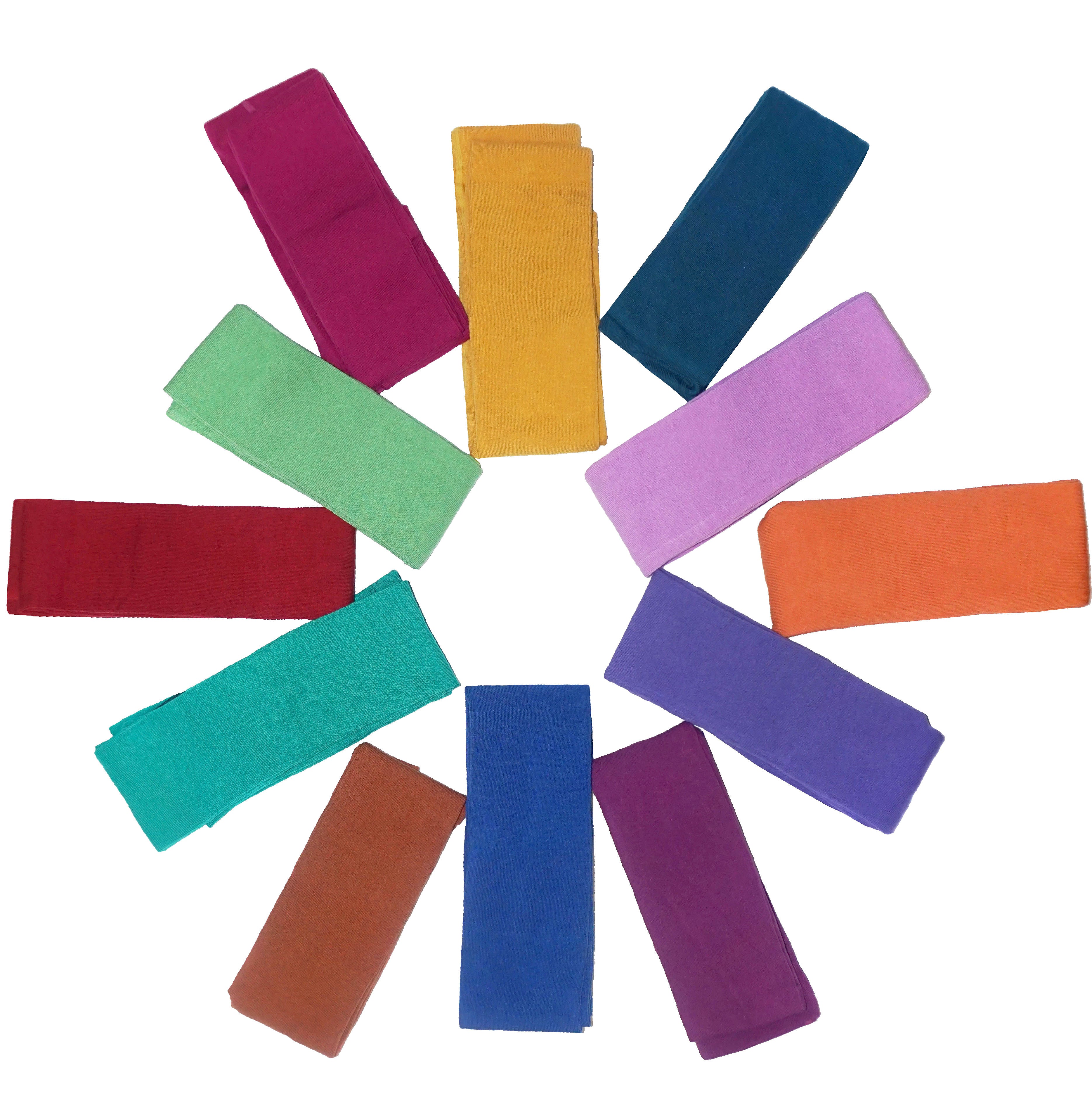 Women's Soft Cotton Basic Tights – Vivid Colors, Petite Sizes