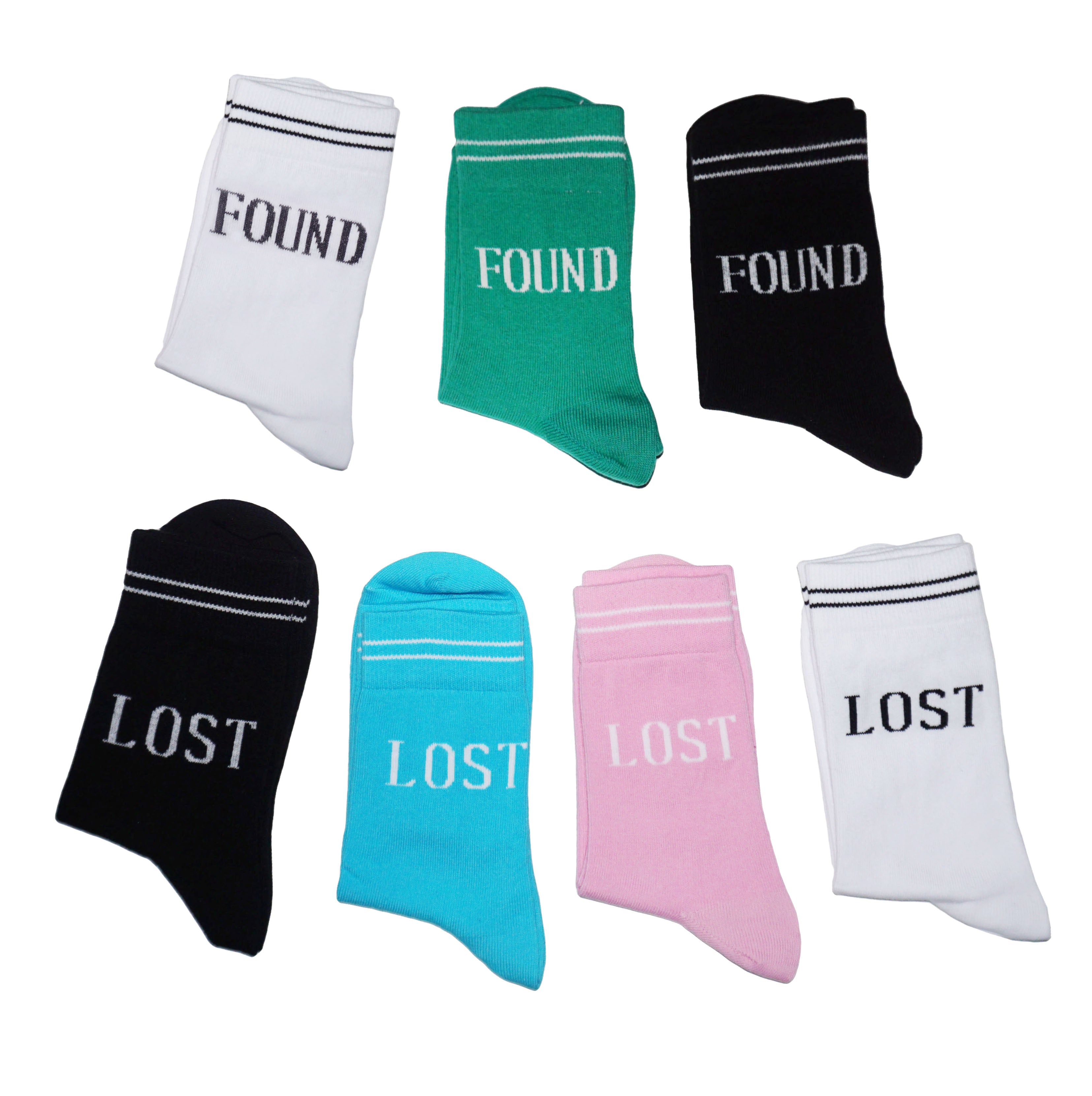 Lost & Found Sport Socks