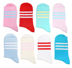 Three-Stripe Classic Crew Socks