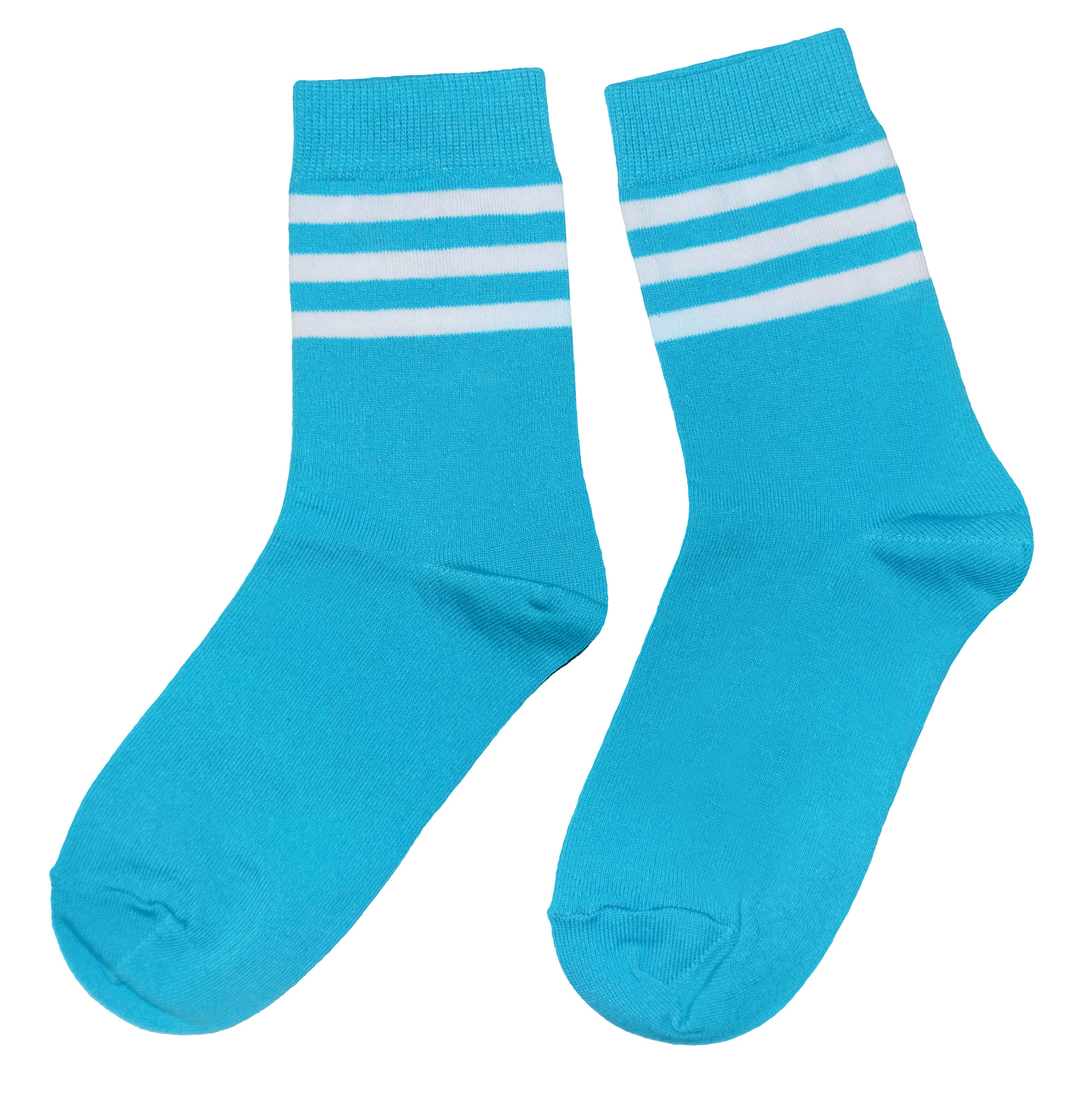 Three-Stripe Classic Crew Socks