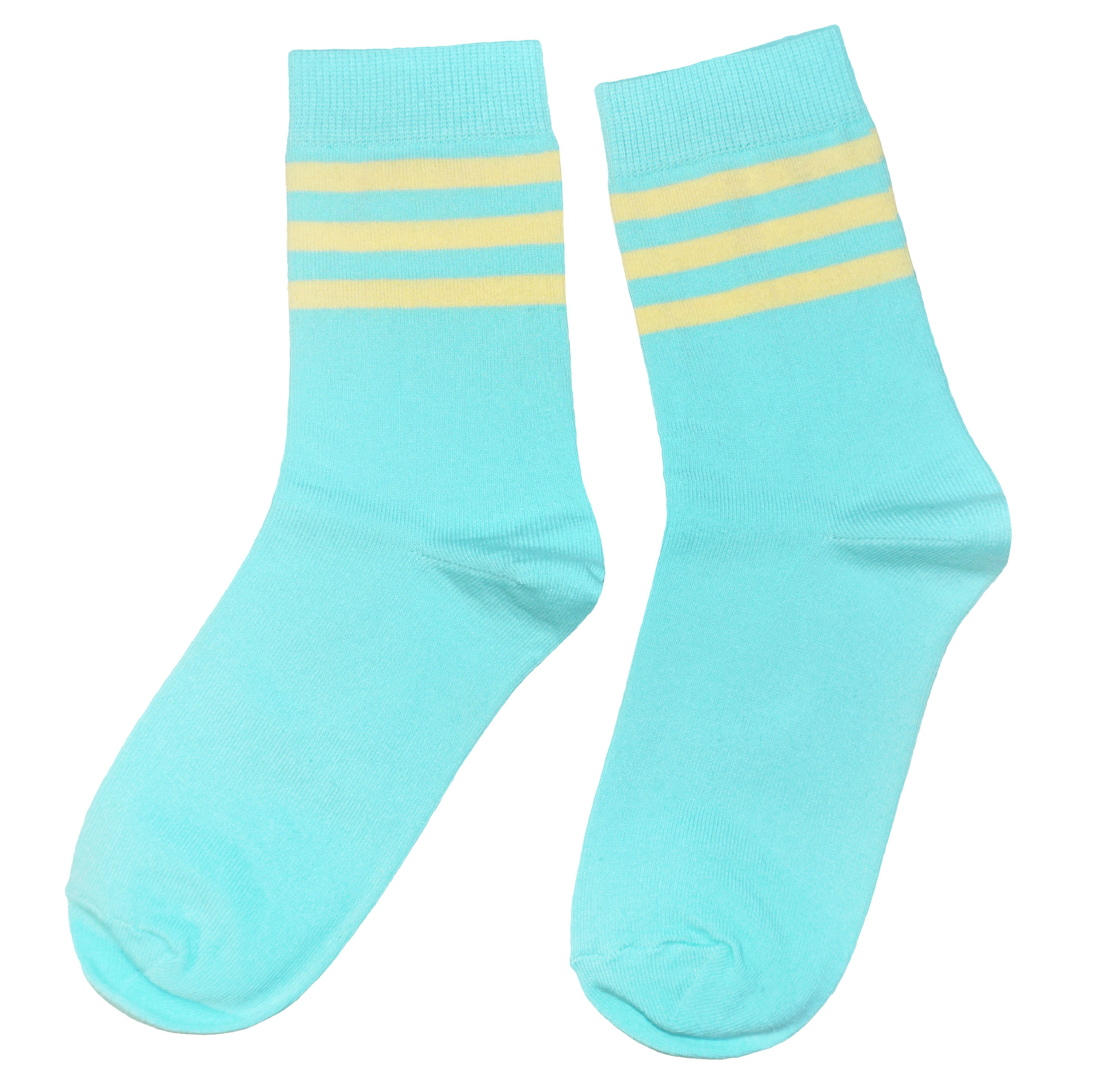 Three-Stripe Classic Crew Socks
