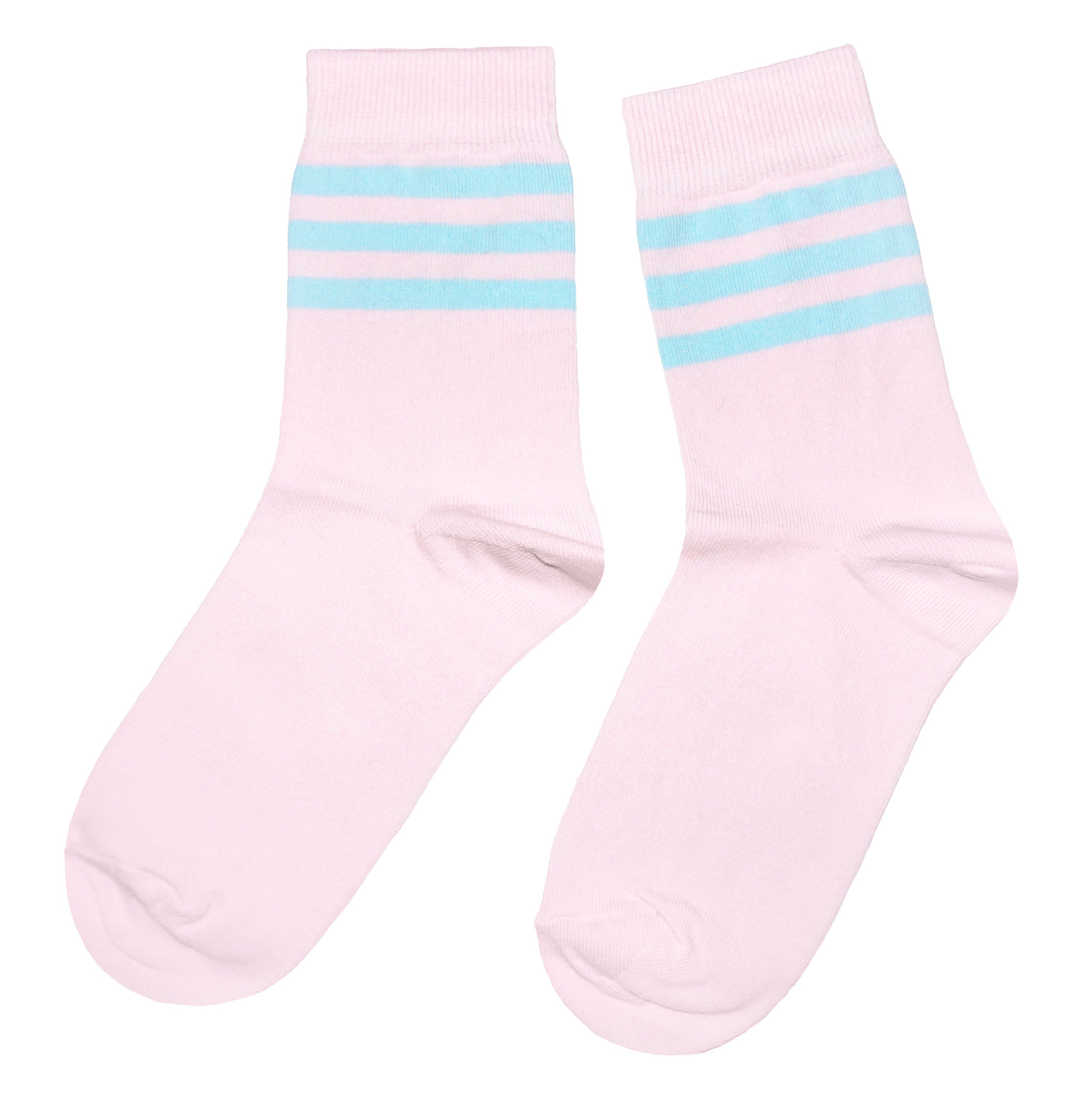 Three-Stripe Classic Crew Socks