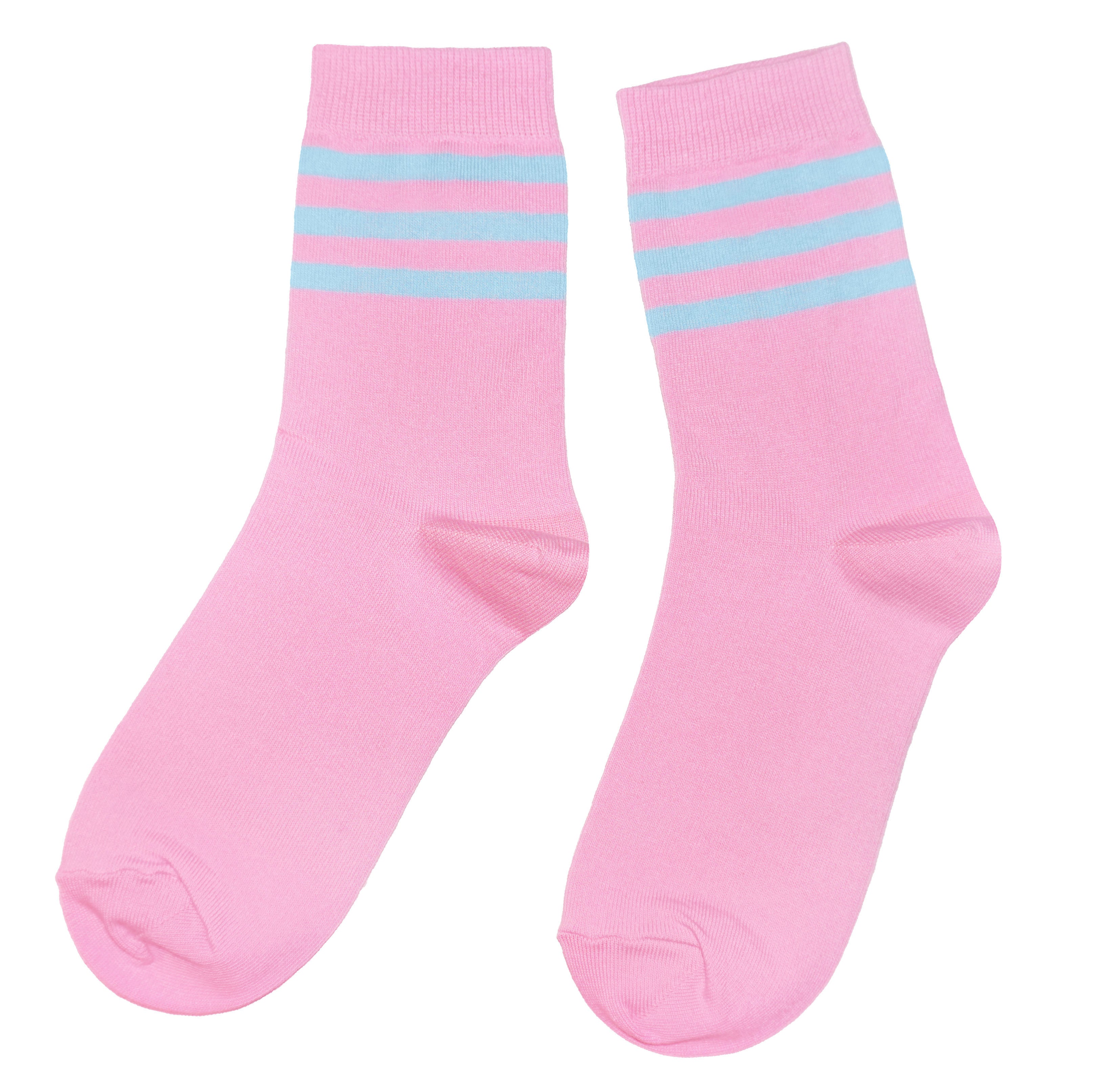 Three-Stripe Classic Crew Socks