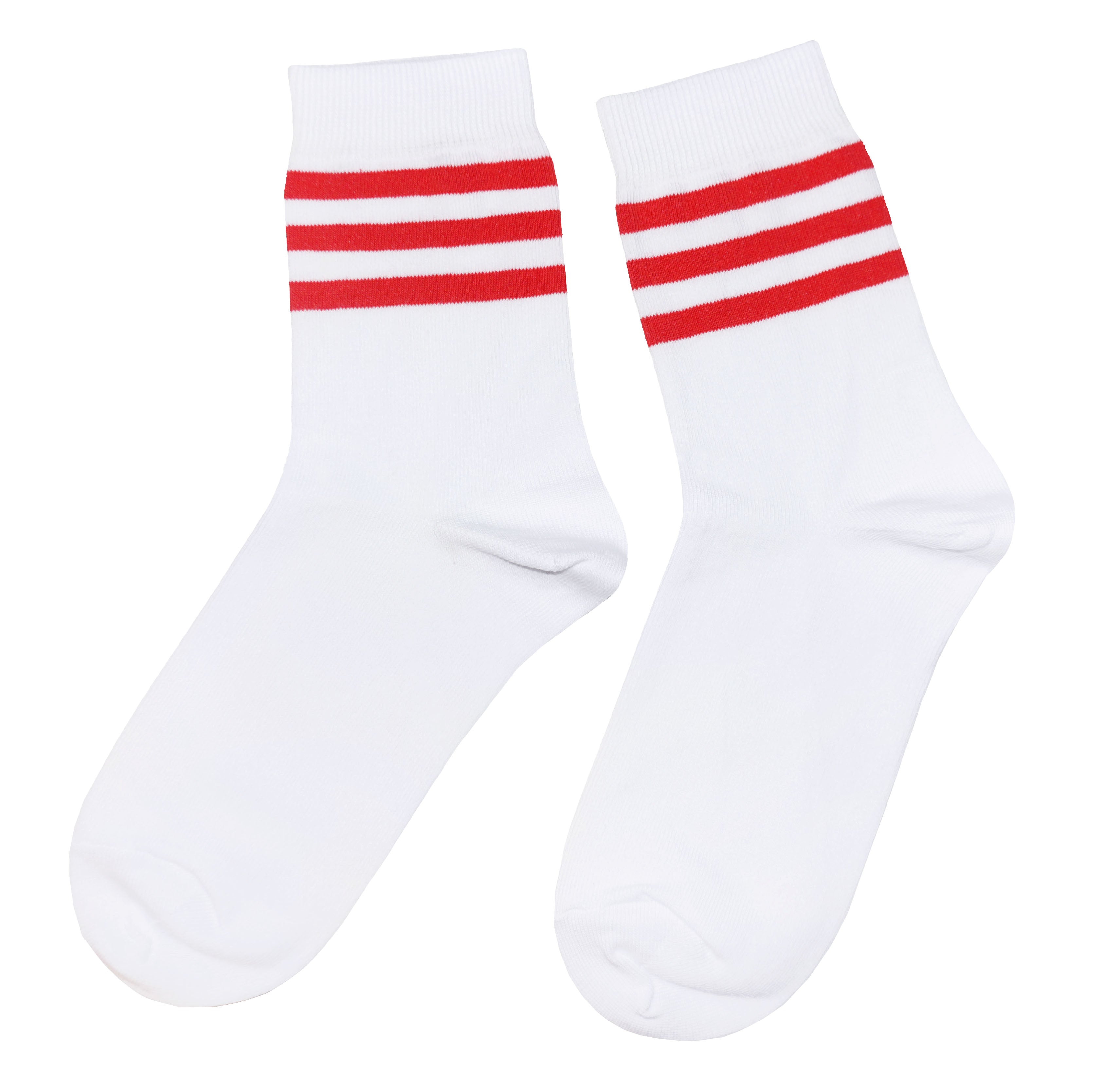 Three-Stripe Classic Crew Socks