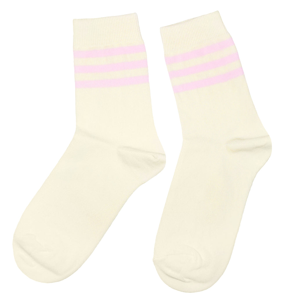 Three-Stripe Classic Crew Socks