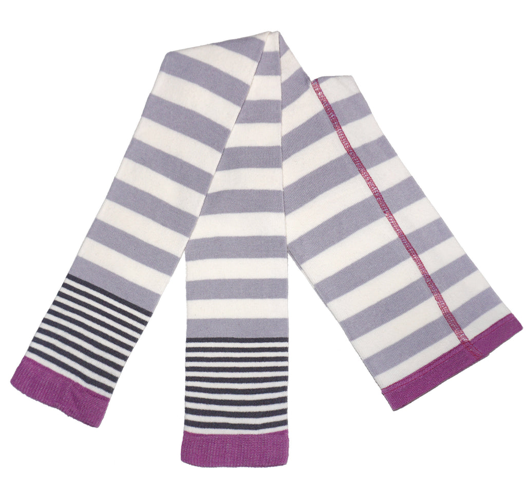 Leggings for Girls Lavender Stripes