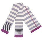 Leggings for Girls Lavender Stripes