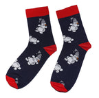 Women’s Cotton Socks - Frosty Snowman Friend
