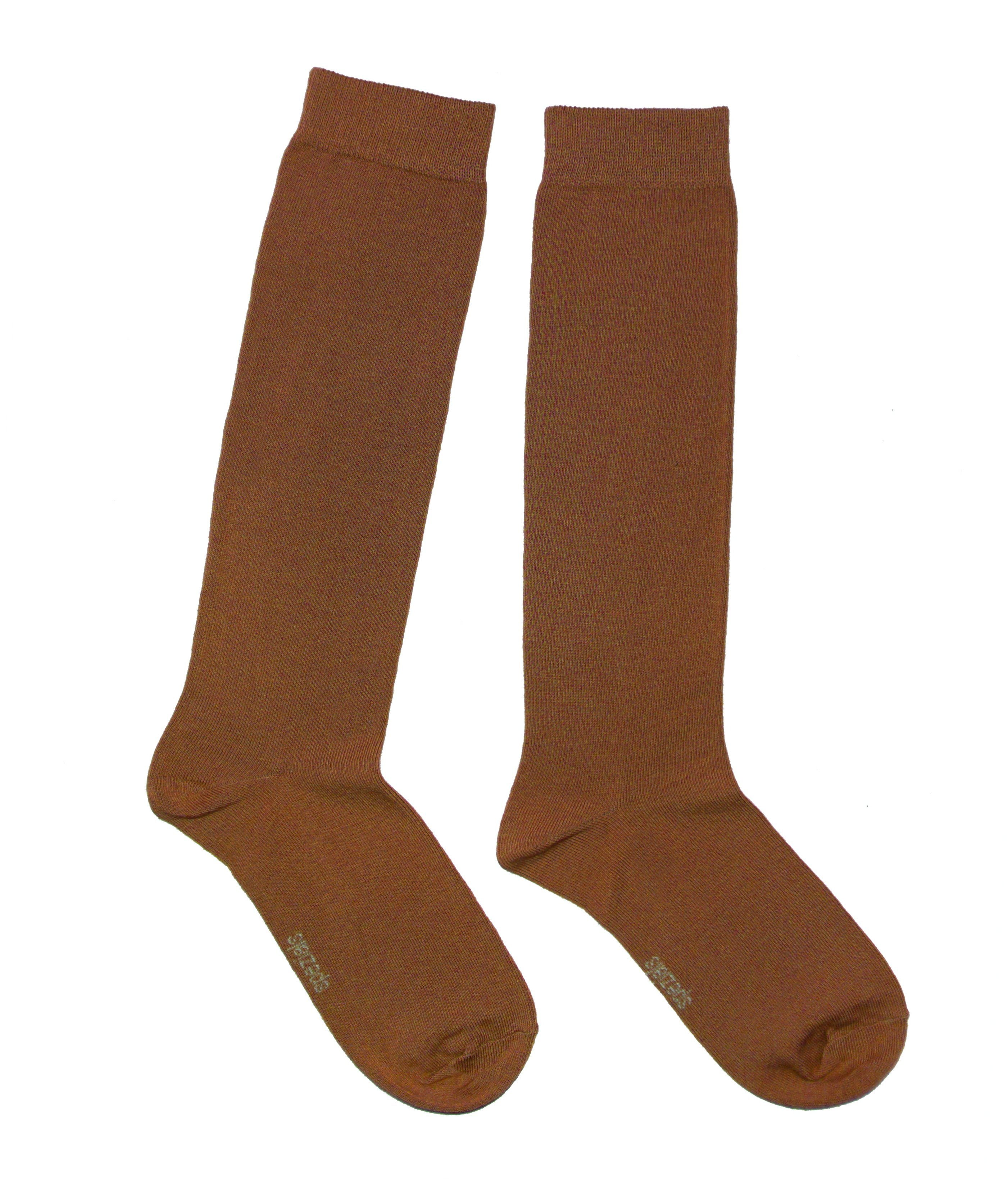 Women’s Pure Tones Knee-High Socks - Colors of Nature