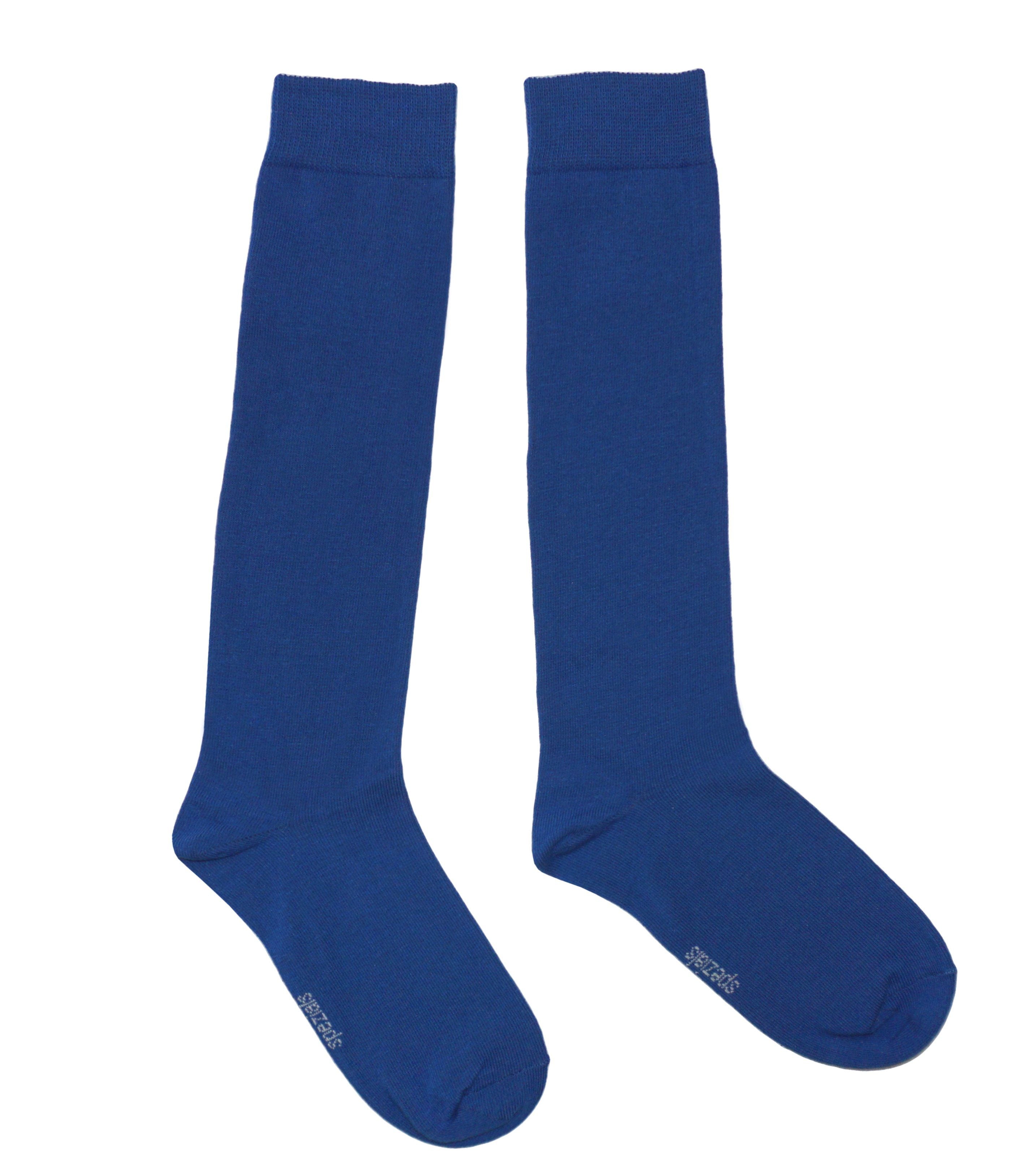 Women’s Pure Tones Knee-High Socks - Ocean Colors