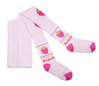 Baby Crawling Tights with Anti-Slip Soles – Strawberry Design