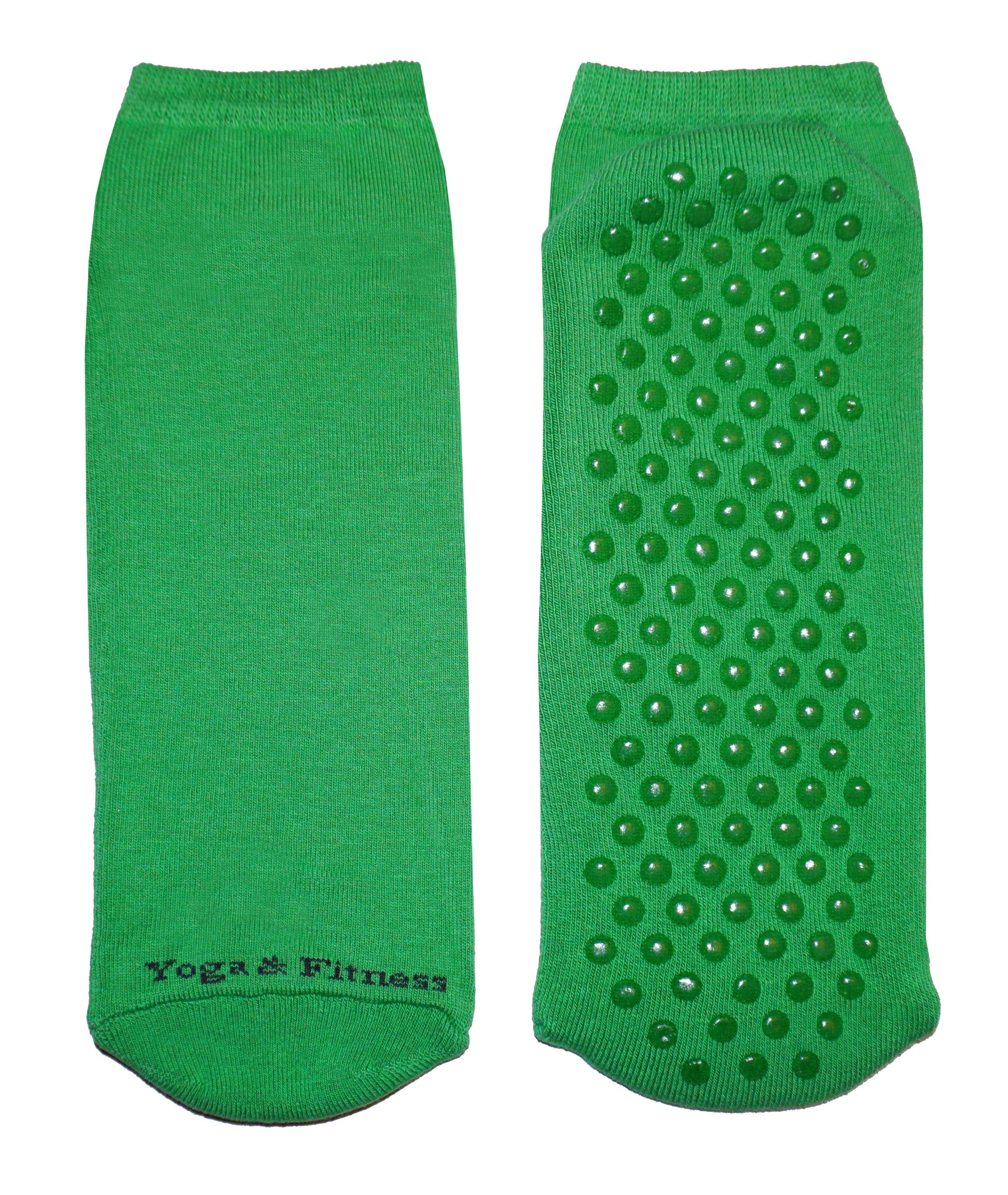 Women’s Anti-Slip Sports Socks with ABS Grips – Yoga & Fitness Cotton Socks