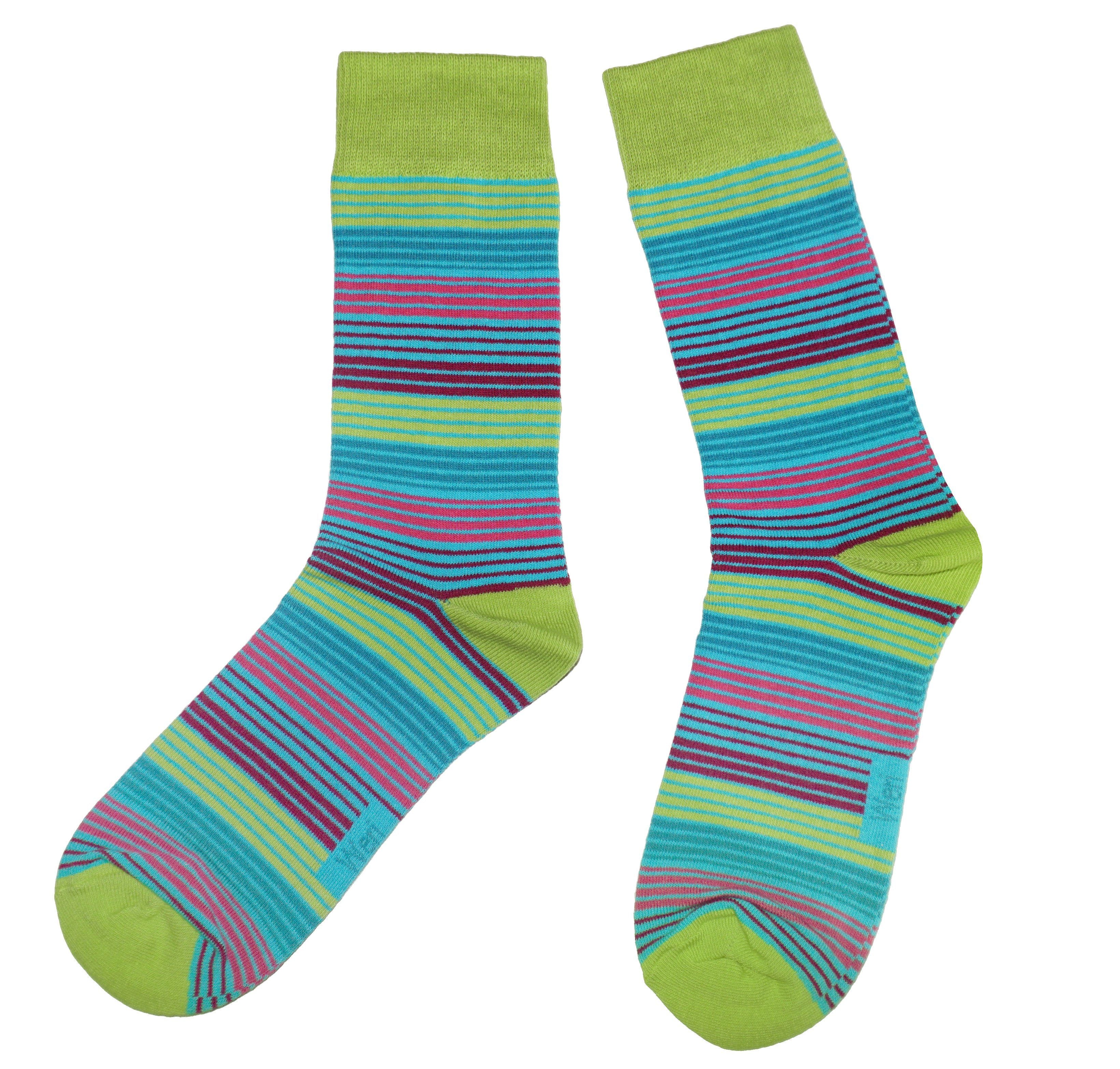 Men’s Cotton Socks Colorful Stripes