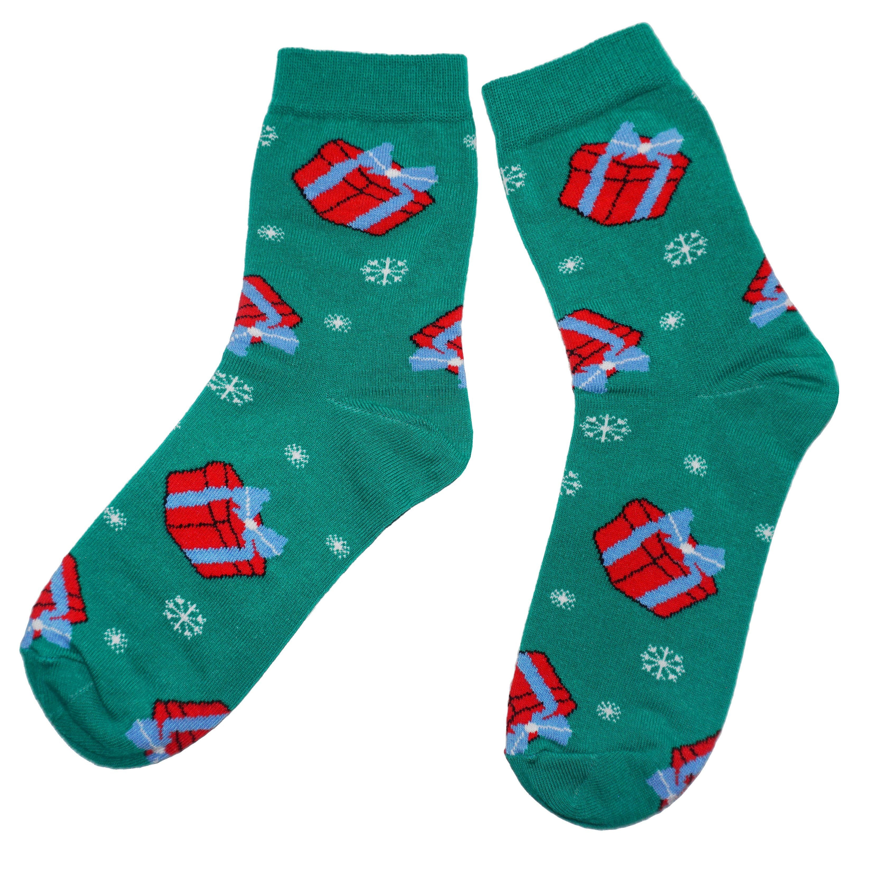 Men’s Cotton Crew Socks Christmas Gift