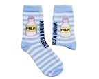Men’s Cotton Crew Socks “I Need a Drink”