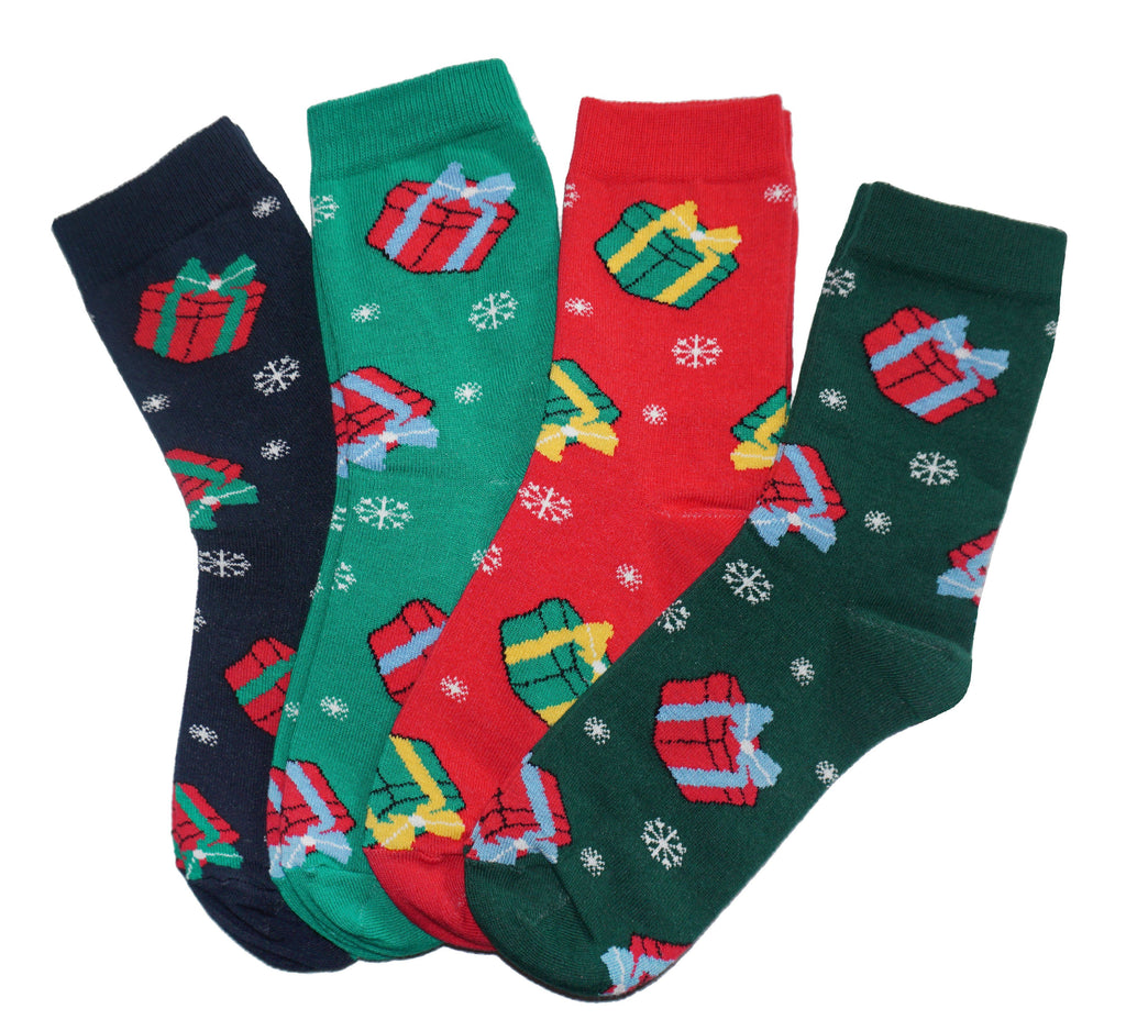 Men’s Cotton Crew Socks Christmas Gift