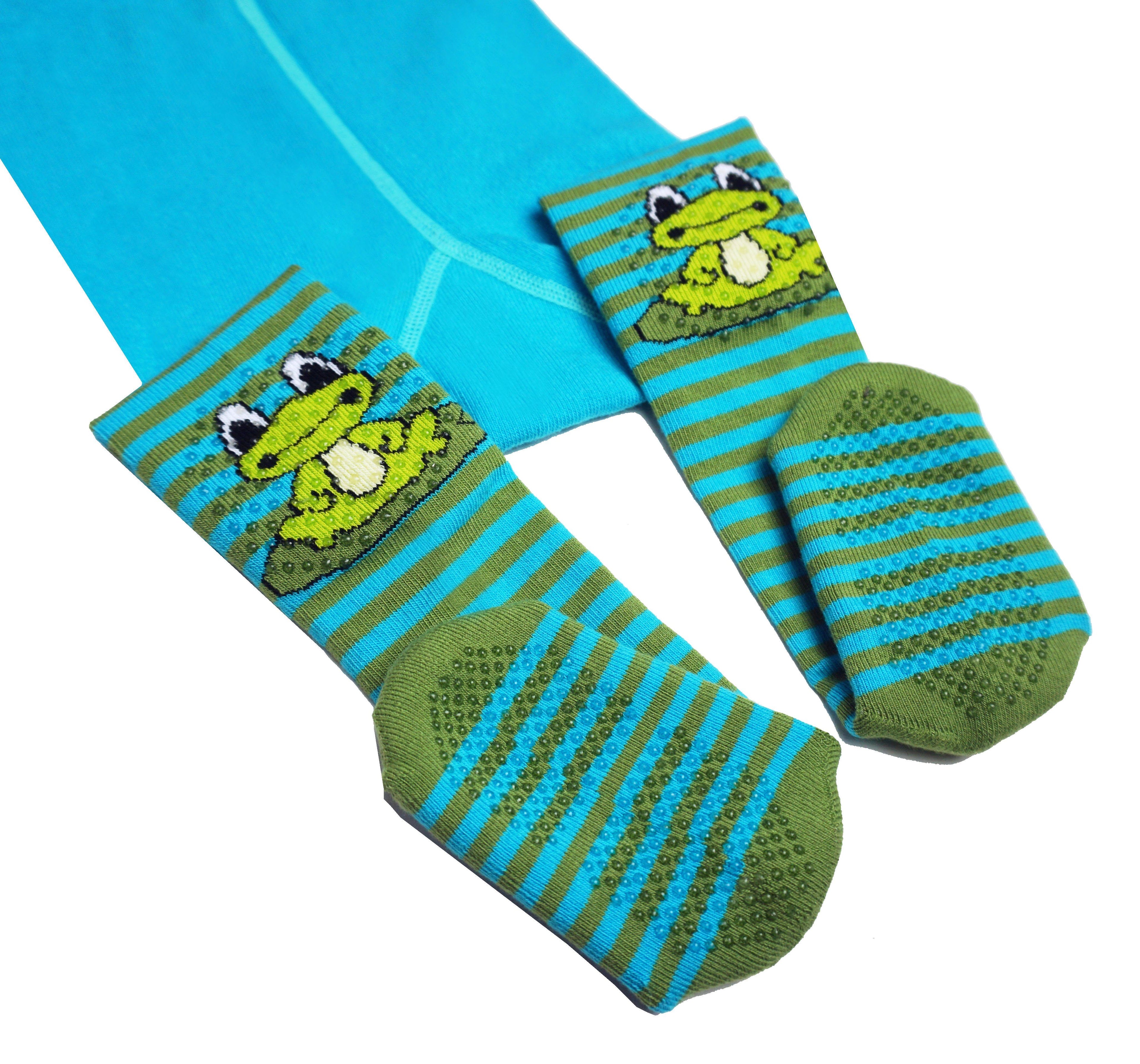 Baby and Toddler Happy Frog Cotton Crawling Tights