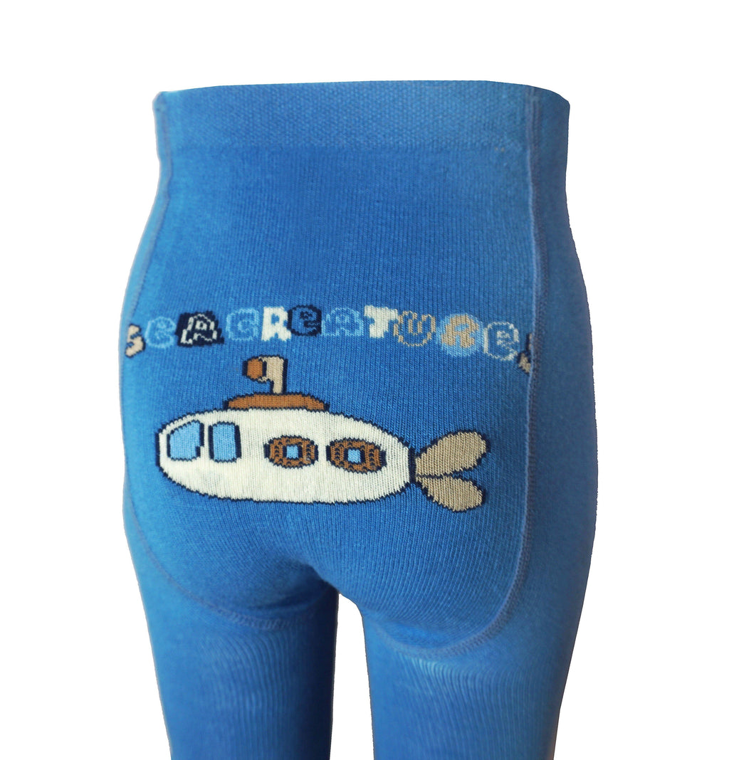 Boys Little Submarine Cotton Crawling Tights