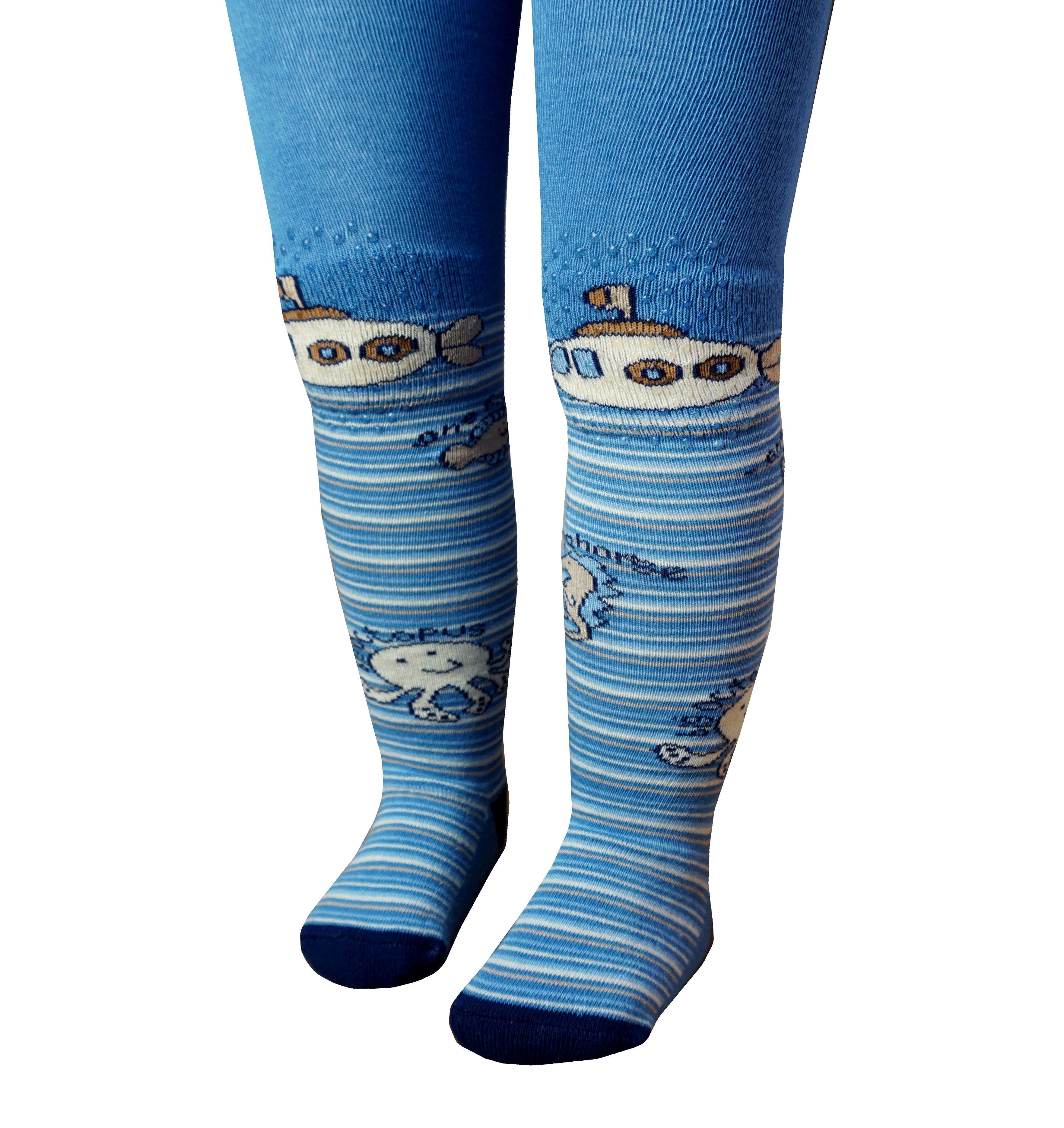 Boys Little Submarine Cotton Crawling Tights