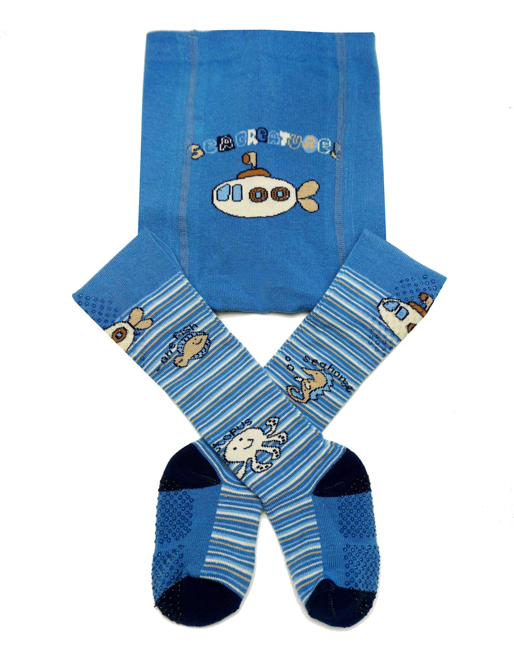 Boys Little Submarine Cotton Crawling Tights