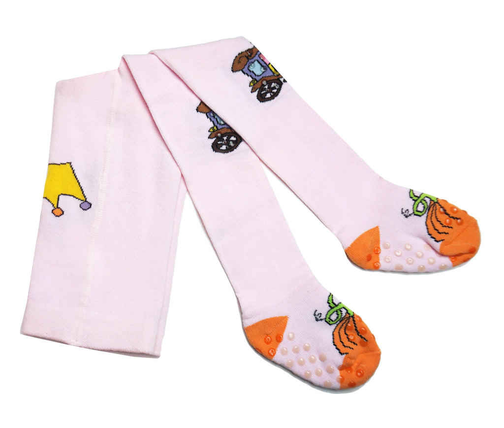 Girls Little Princess Carriage Cotton Crawling Tights
