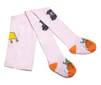 Girls Little Princess Carriage Cotton Crawling Tights