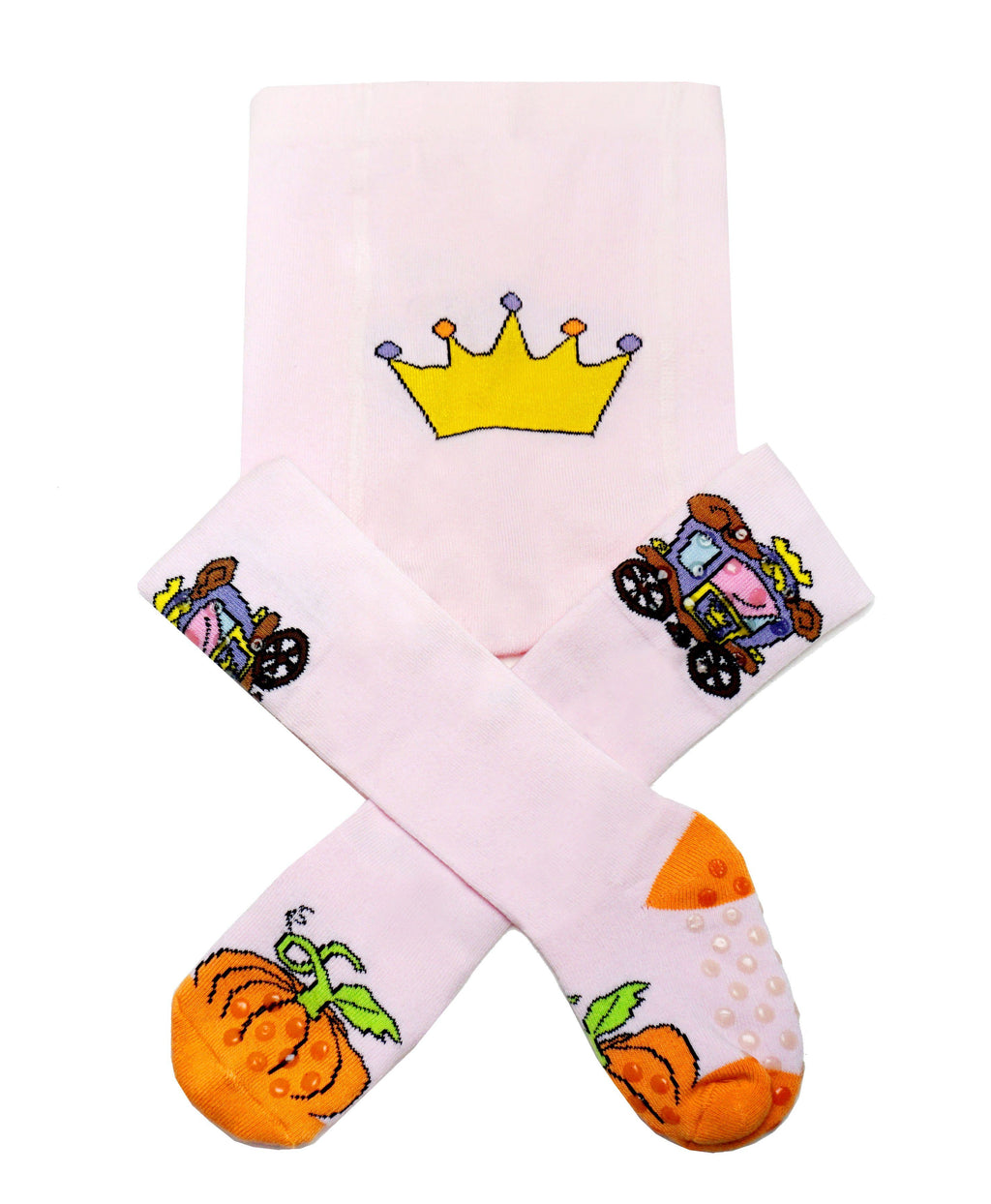 Girls Little Princess Carriage Cotton Crawling Tights