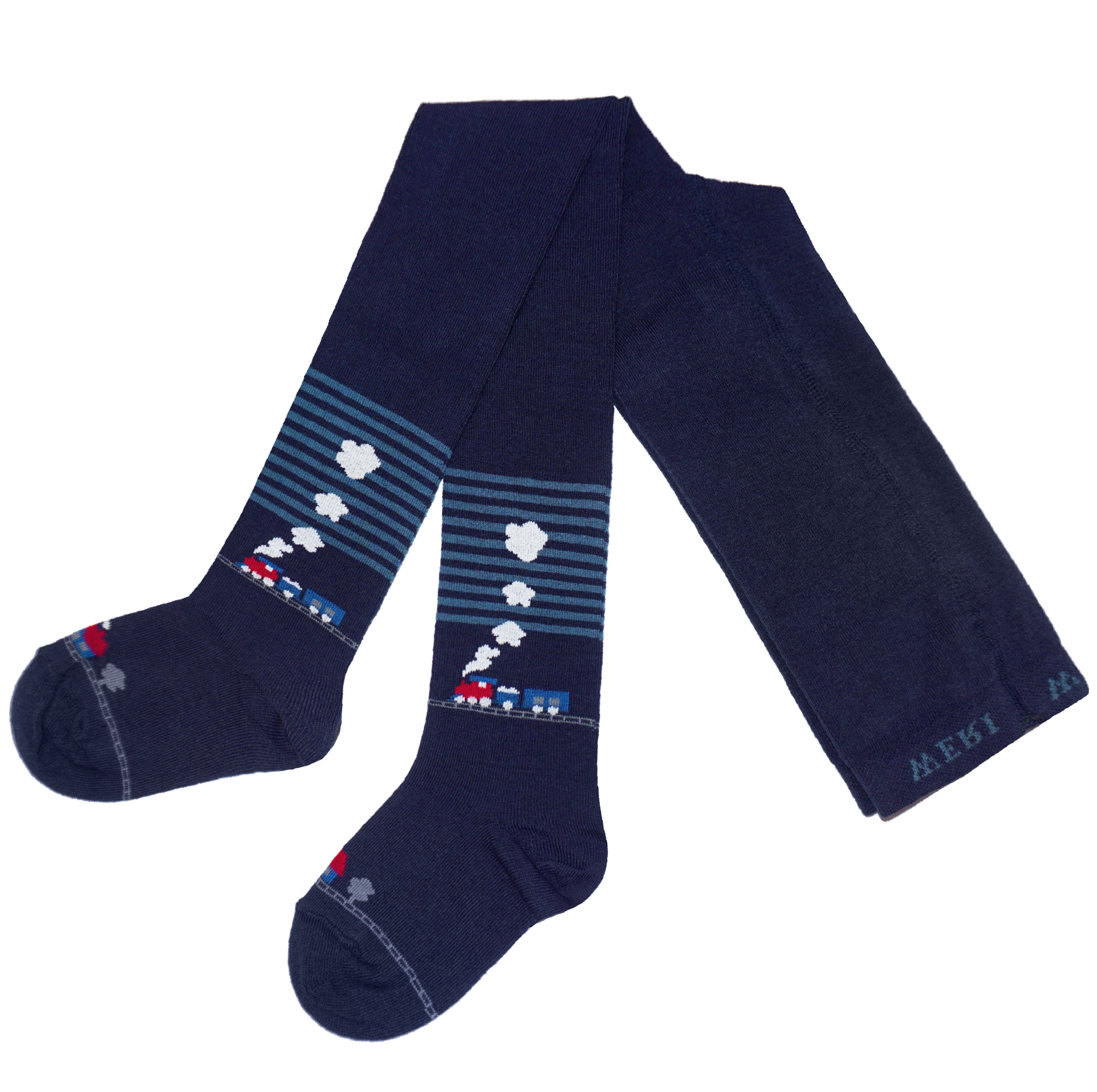 Boys Little Locomotive Cotton Tights