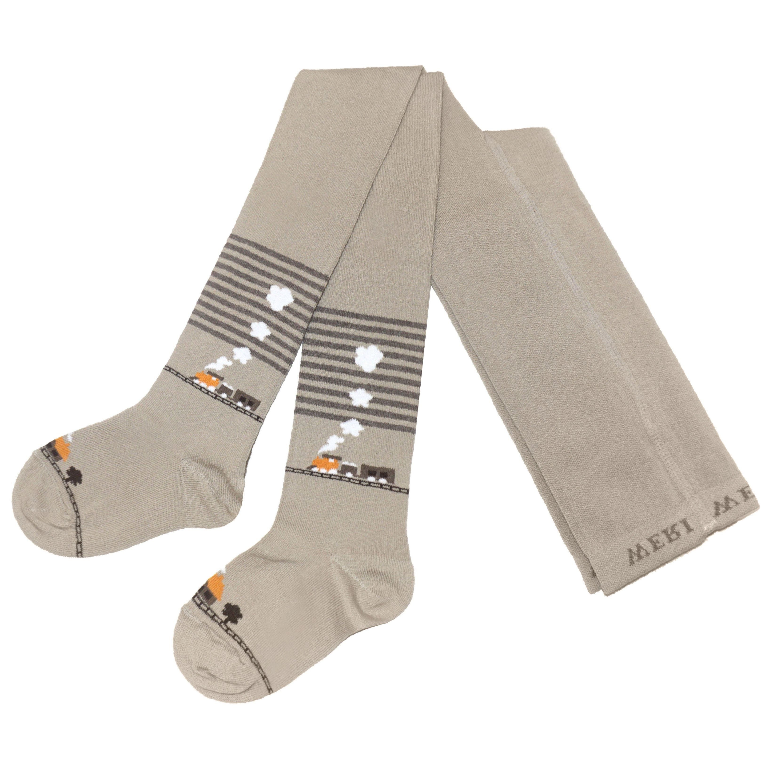 Boys Little Locomotive Cotton Tights