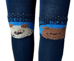 Baby and Toddler Bear & Puppy Friends Cotton Crawling Tights
