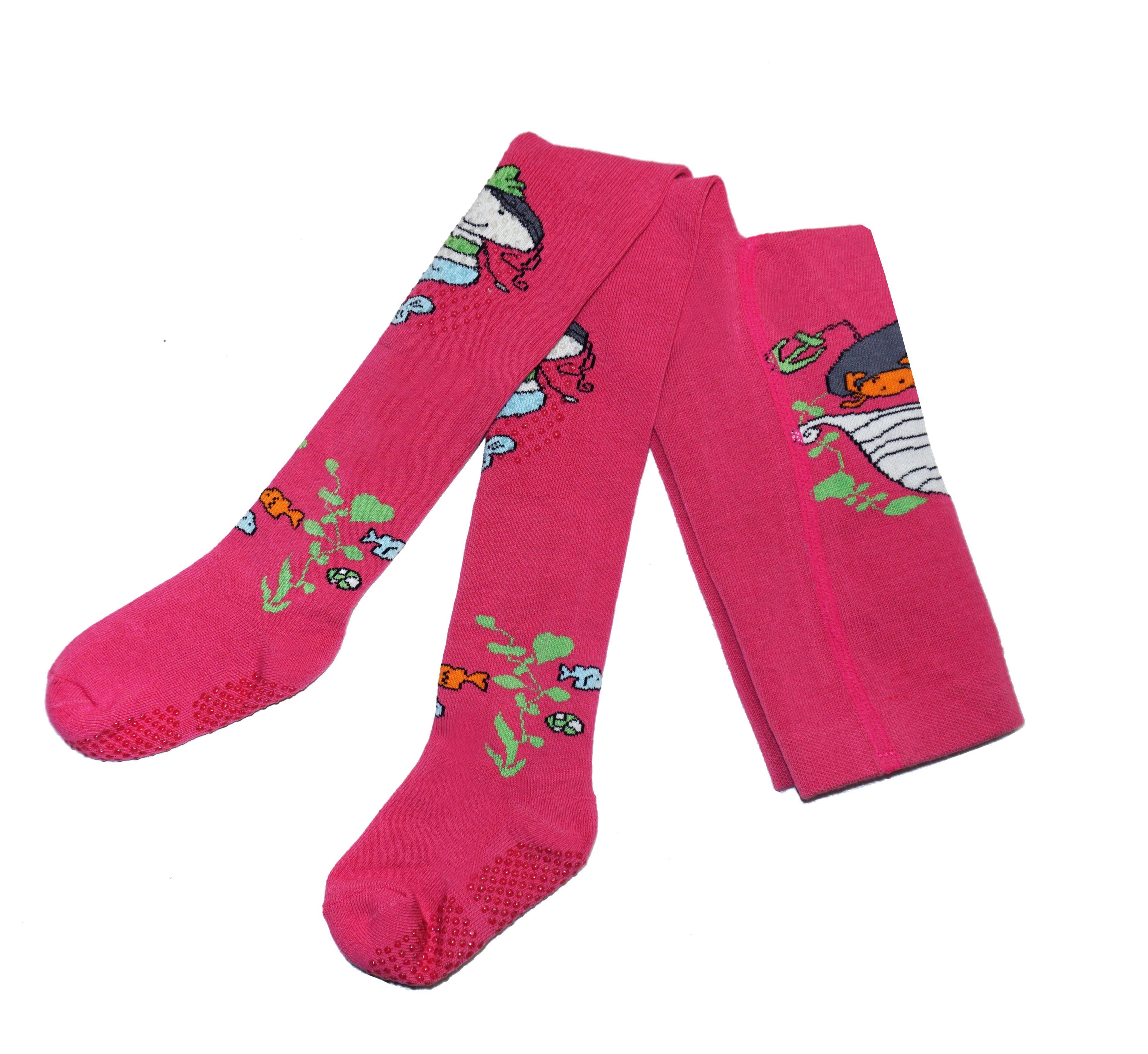 Girls Mermaid Friends Cotton Crawling Tights