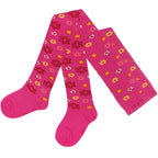 Girls Blossom Garden Cotton Tights