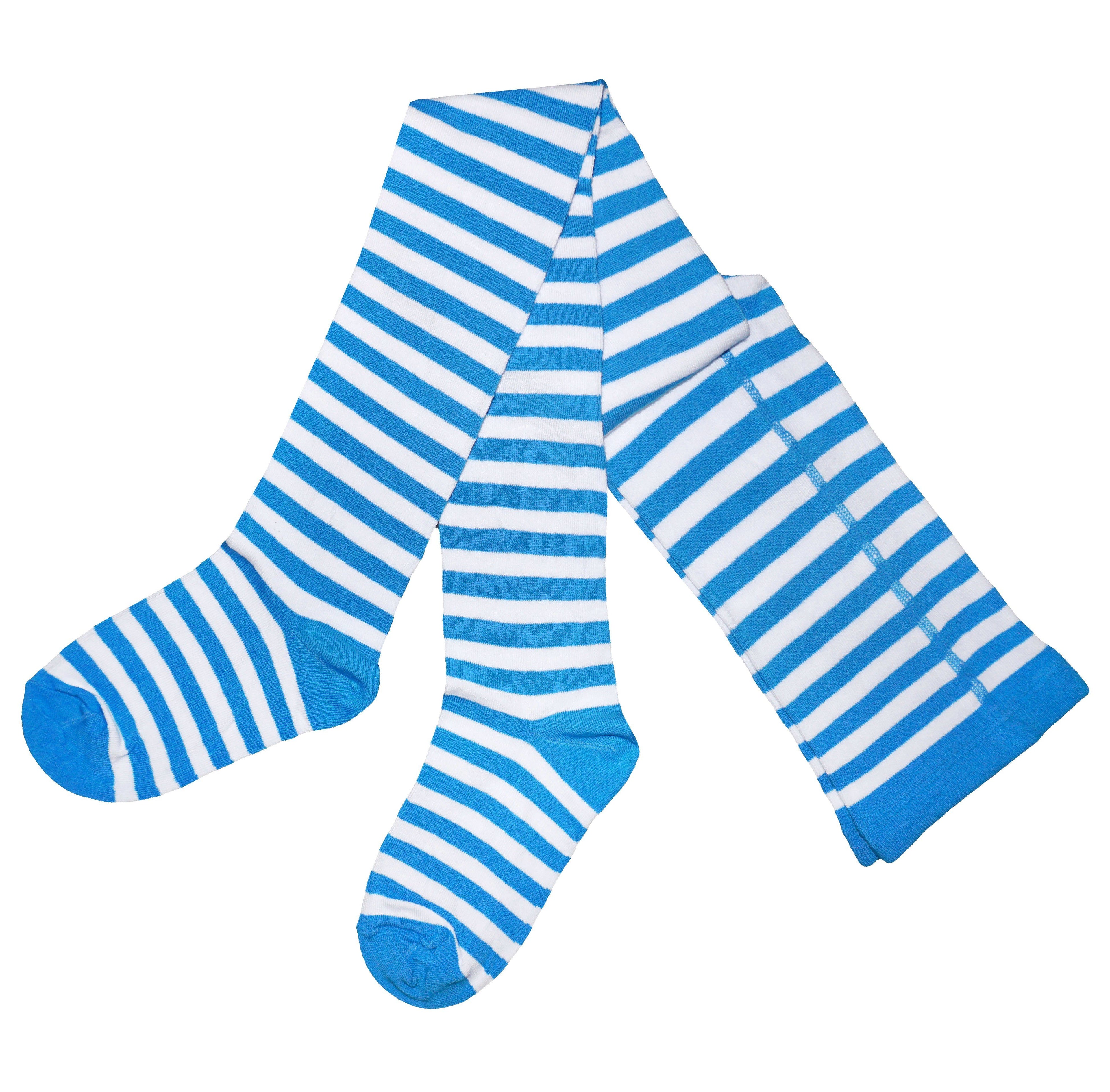 Kids’ Carnival Stripe Cotton Tights