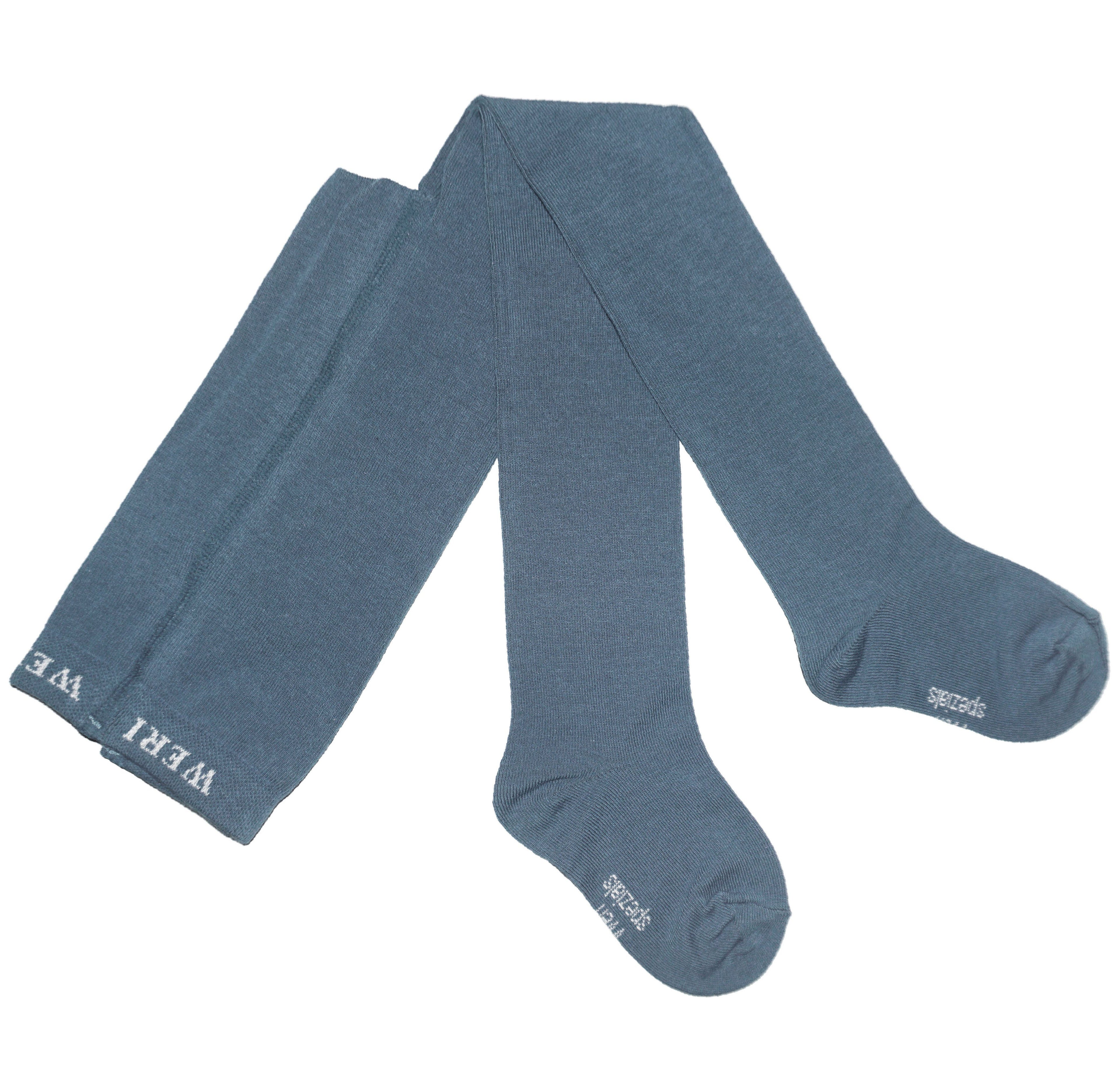Kids’ Pure Toned Collection Cotton Tights – Ocean Vibe