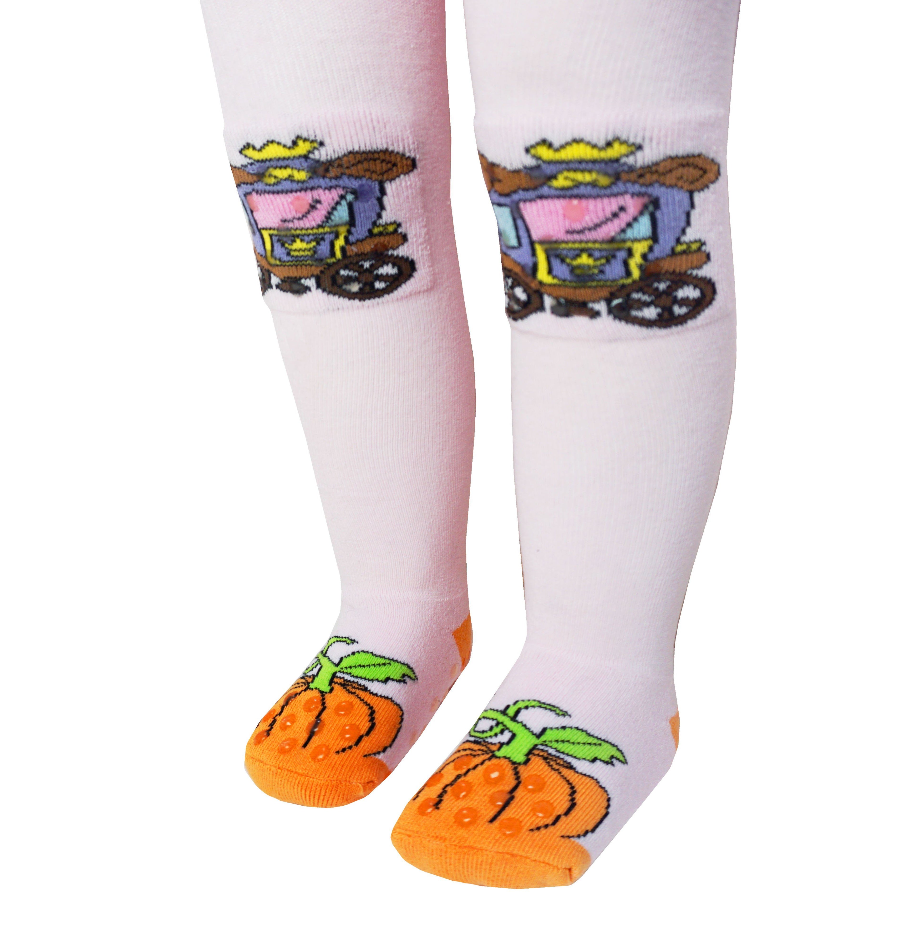 Girls Little Princess Carriage Cotton Crawling Tights