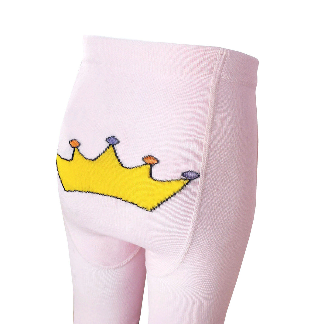 Girls Little Princess Carriage Cotton Crawling Tights