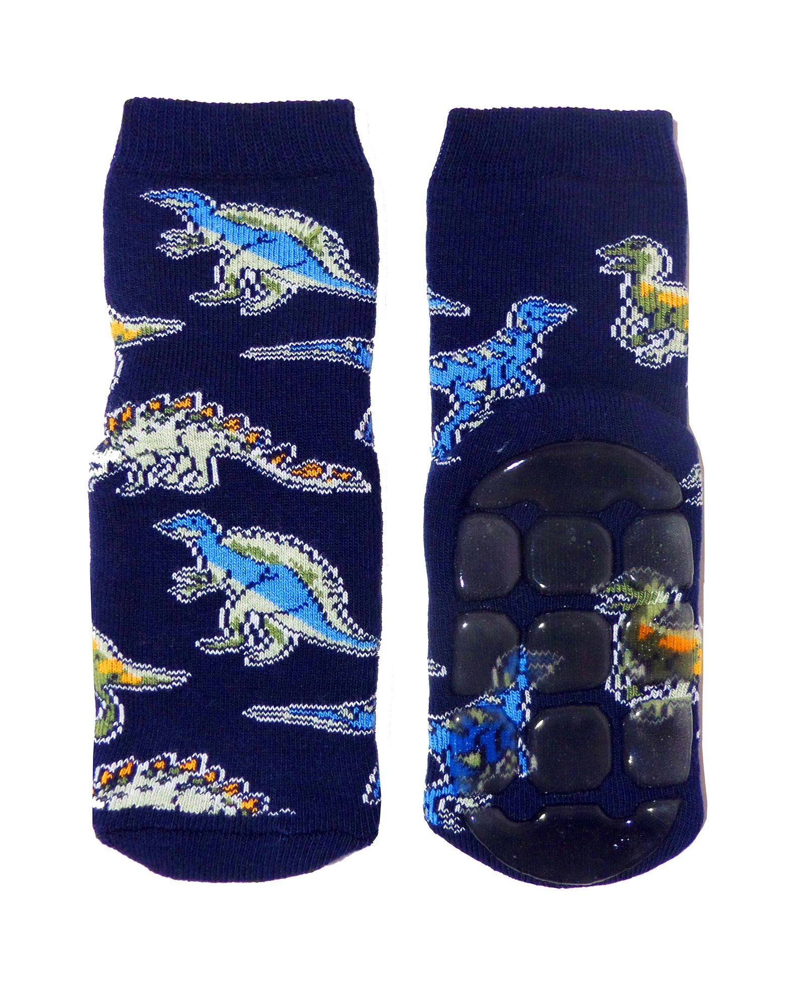 Kids Non-Slip Socks Dinosaurs