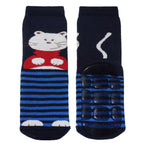 Kids Non-Slip Cotton Terry Socks Felix the Cat